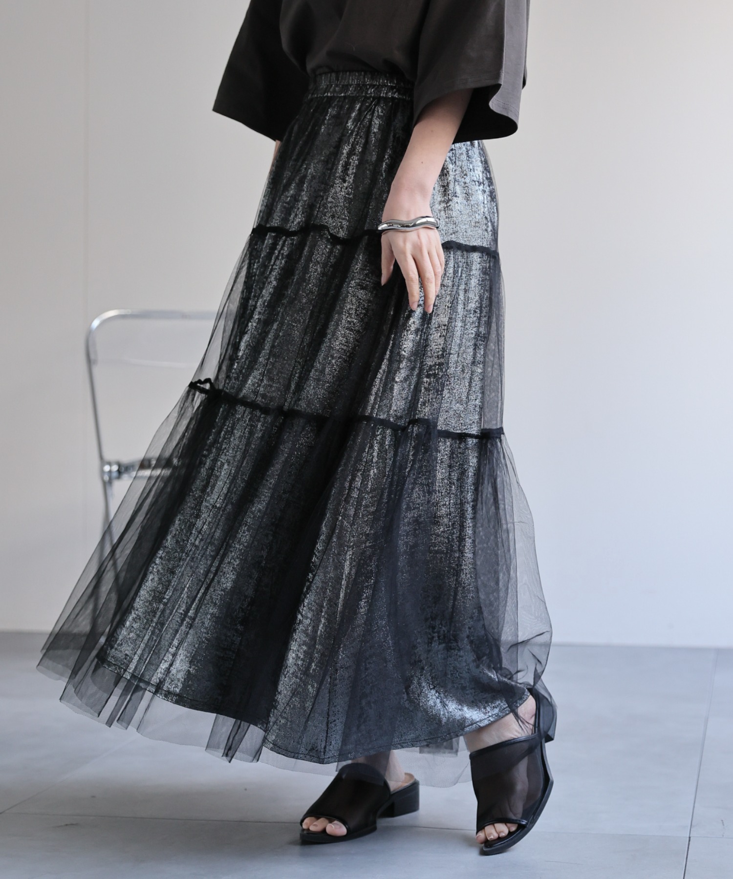 model：156cm 着用サイズ：FREE