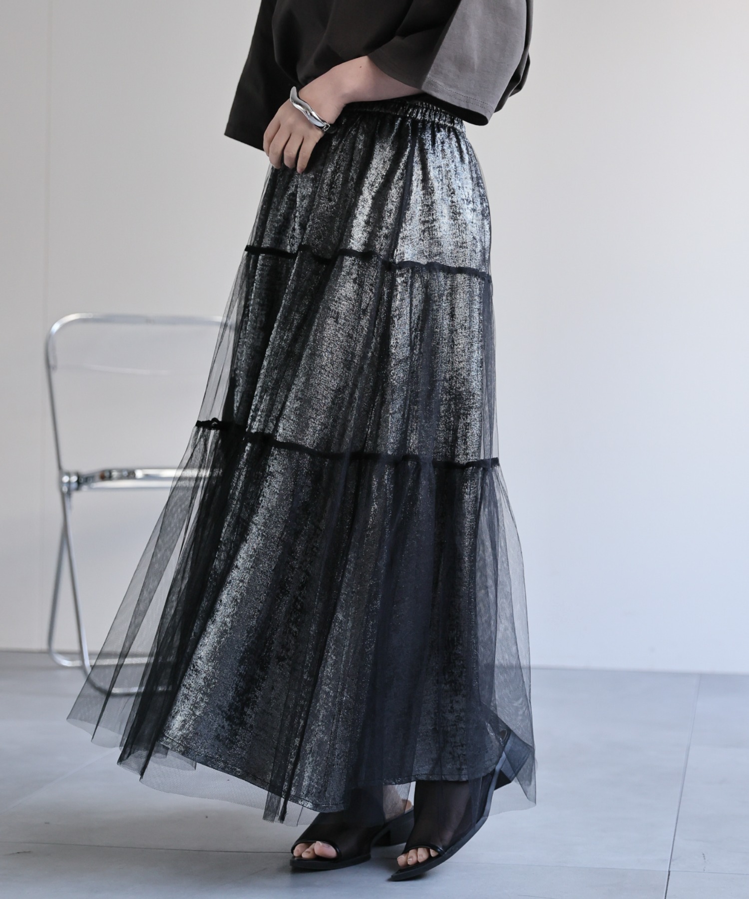 model：156cm 着用サイズ：FREE