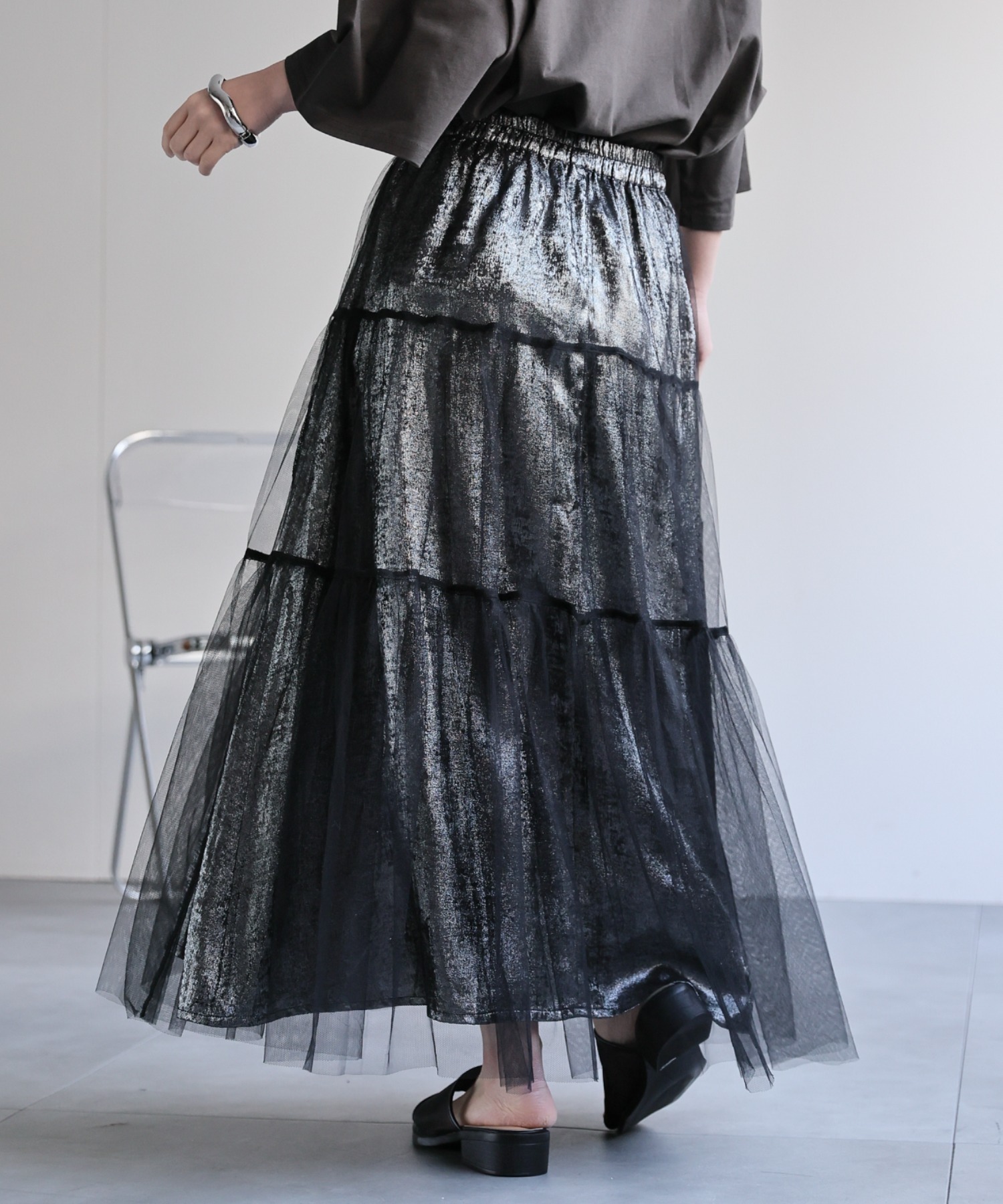 model：156cm 着用サイズ：FREE