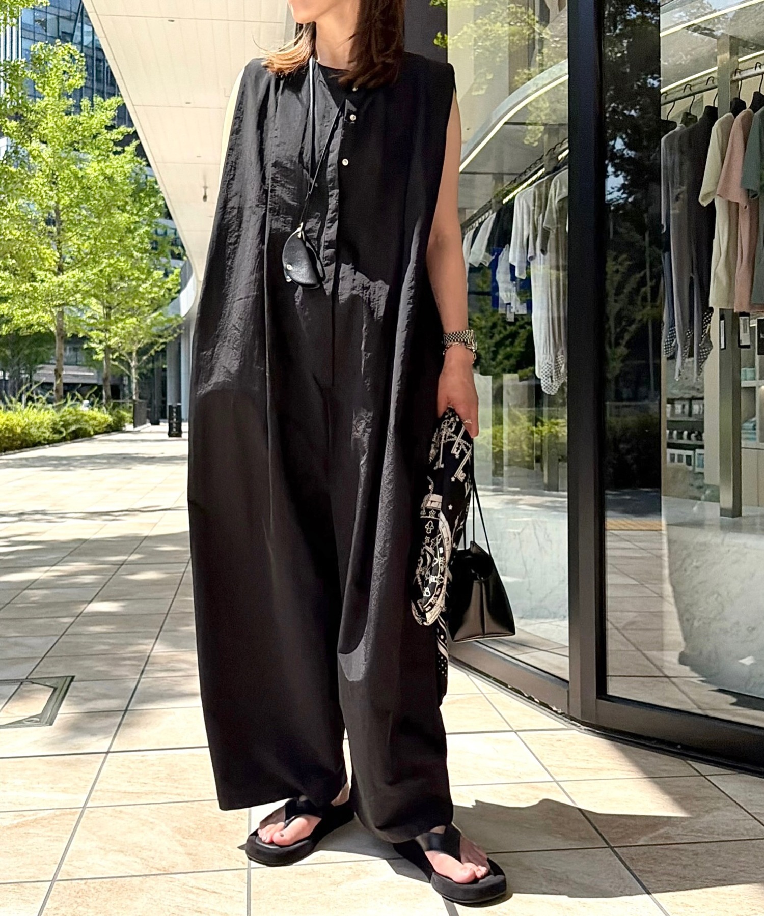 model：H161 着用サイズ：FREE