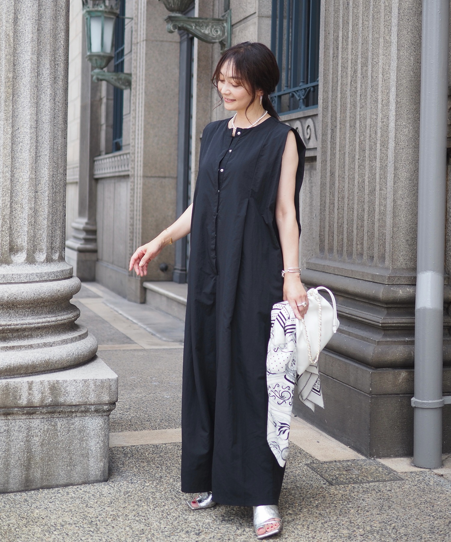 model：H164 着用サイズ：FREE