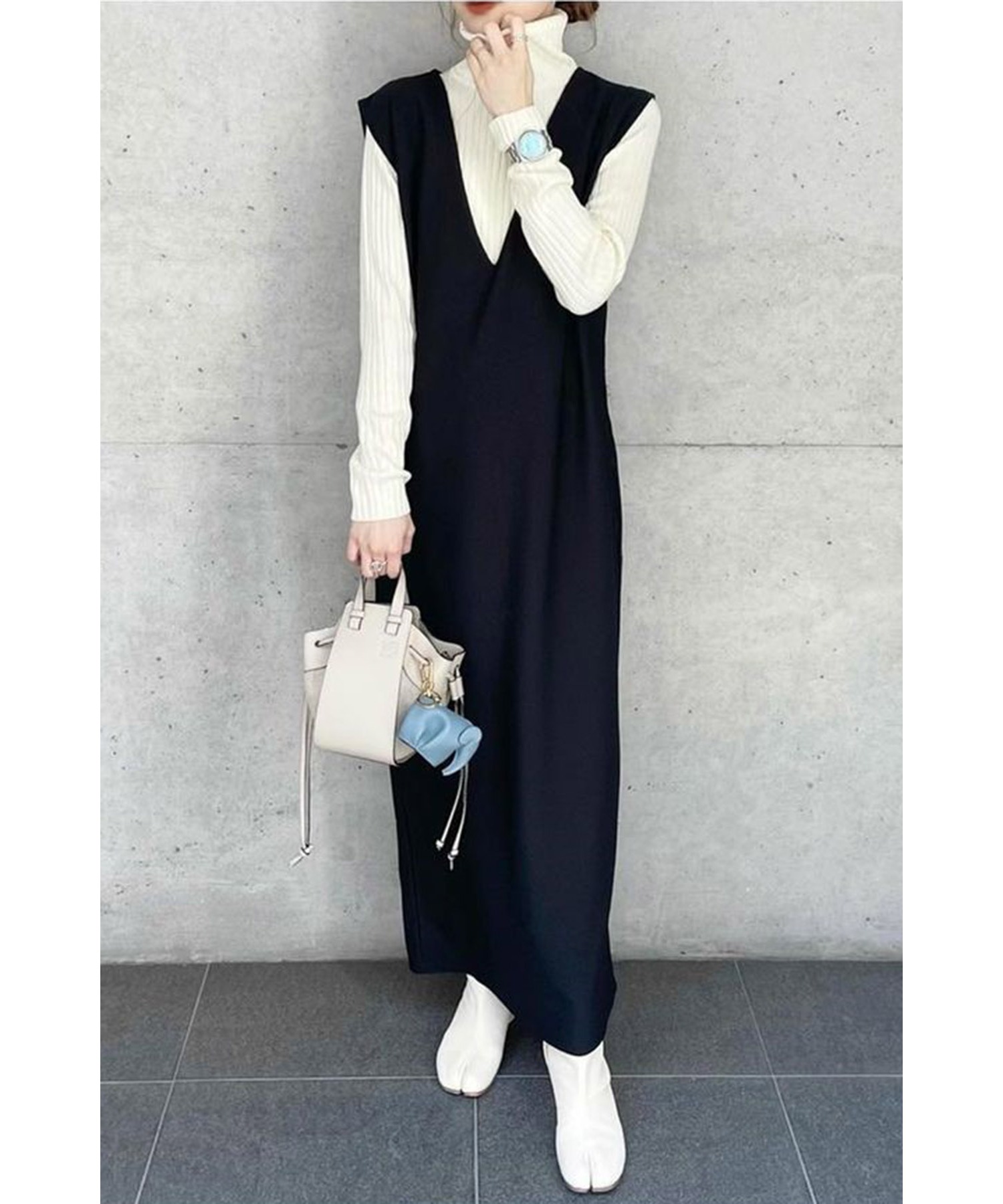 model：H156 着用サイズ：FREE