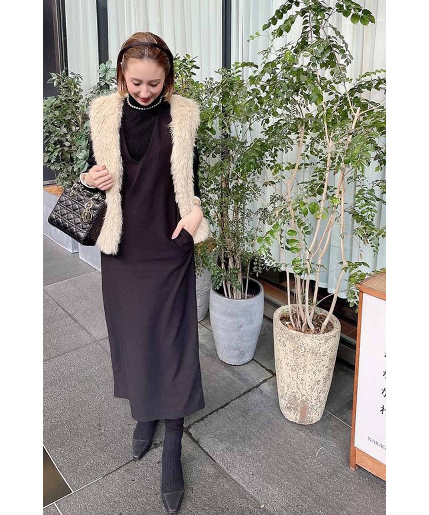 model：H164 着用サイズ：FREE