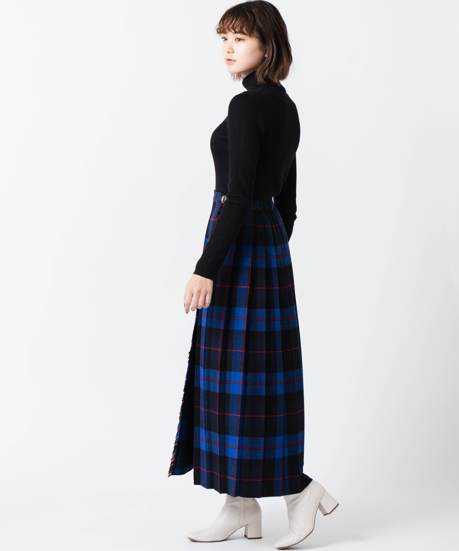 ※専用出品 新品【O'NEIL OF DUBLIN 】マキシ丈ティアードスカート O'Neil of Dublin キルトスカート マキシ 90cm 【公式通販】