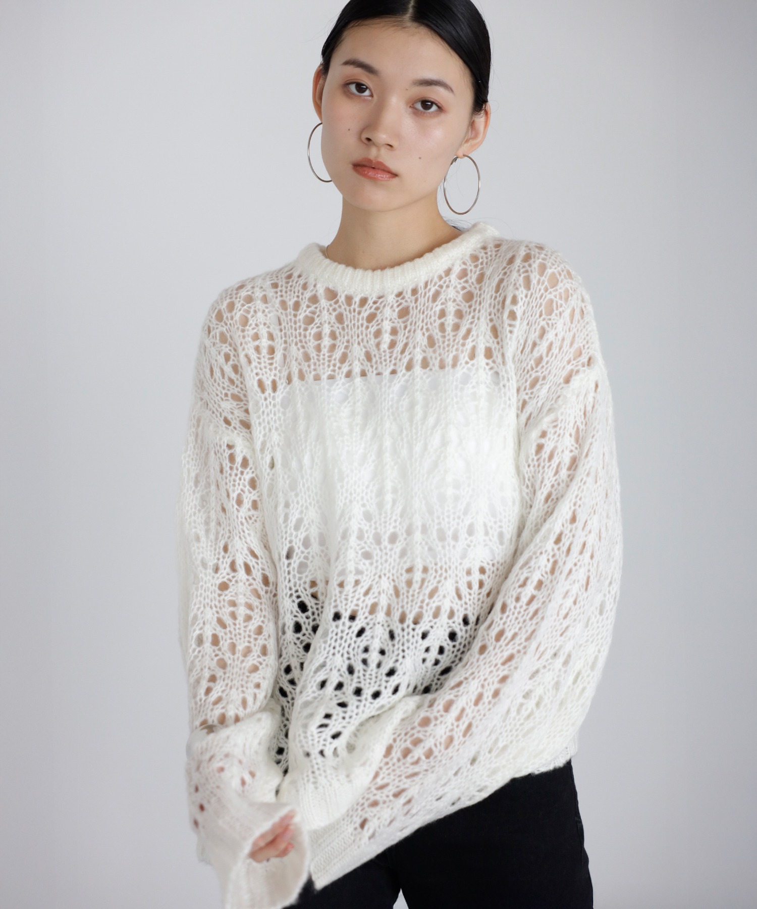 model：H167 着用サイズ：FREE