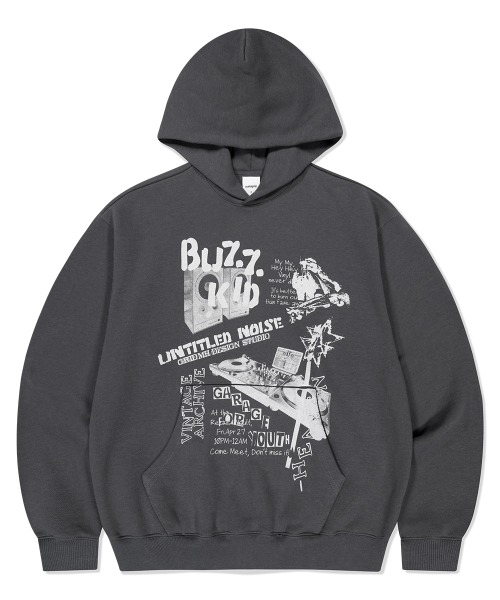 mahagrid/マハグリッド』 BUZZ KID HOODIE/バズキッドデザイン プル