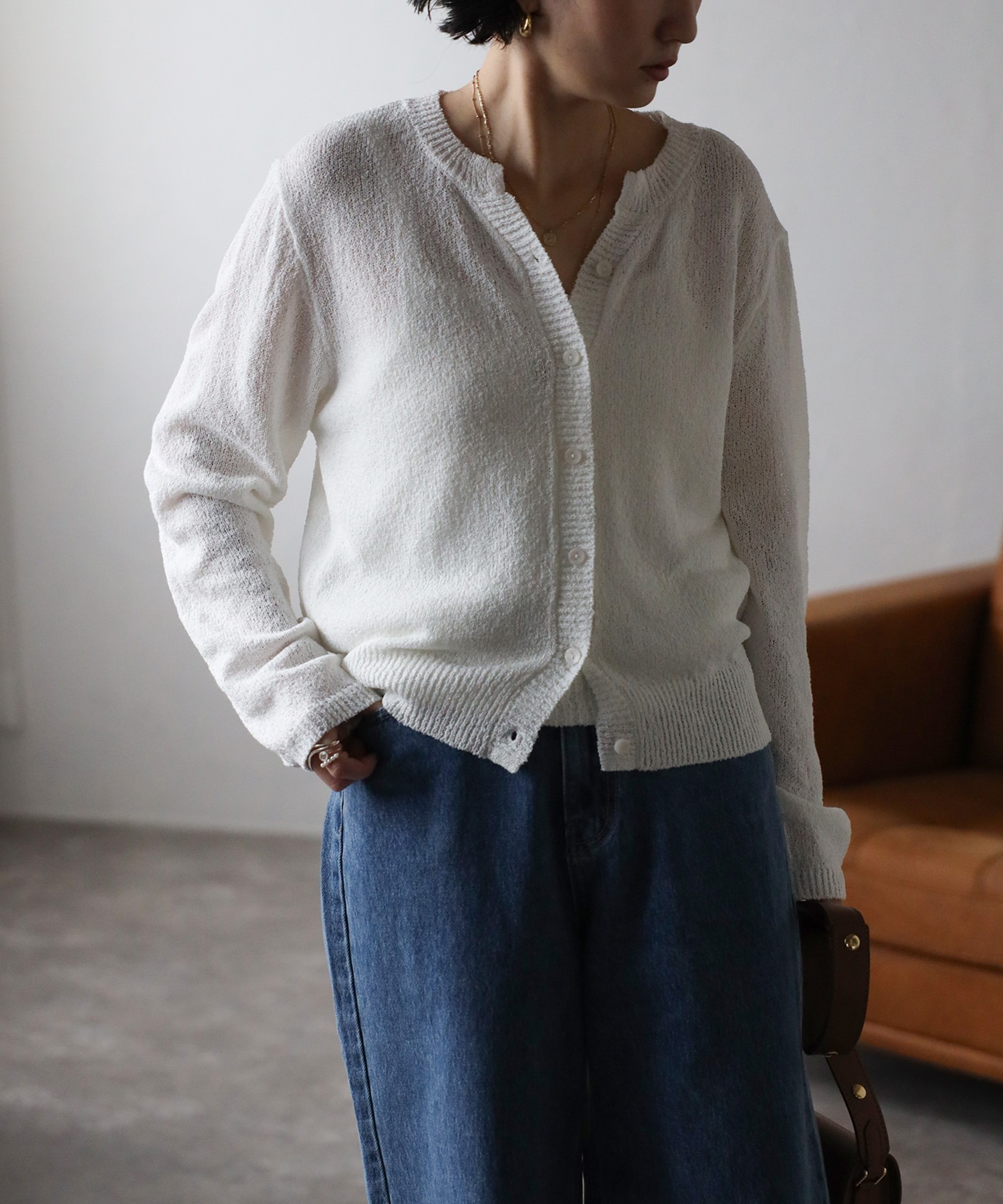 model：H158 着用サイズ：FREE