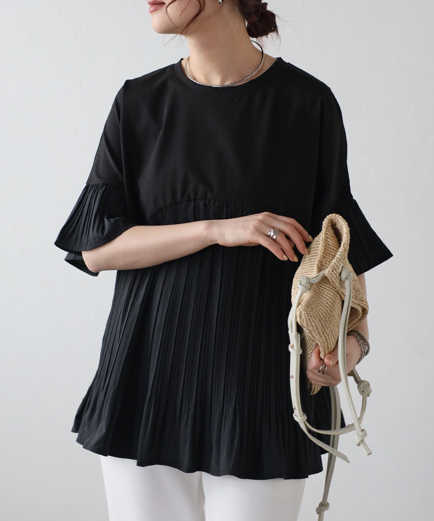 model:H158 着用サイズ：FREE