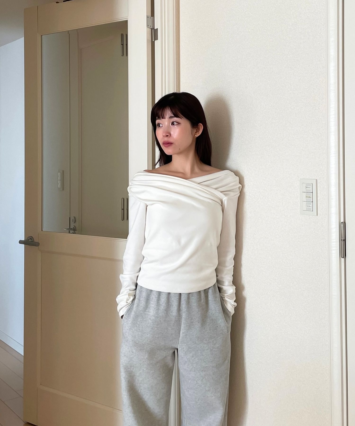 model：H170 着用サイズ：FREE