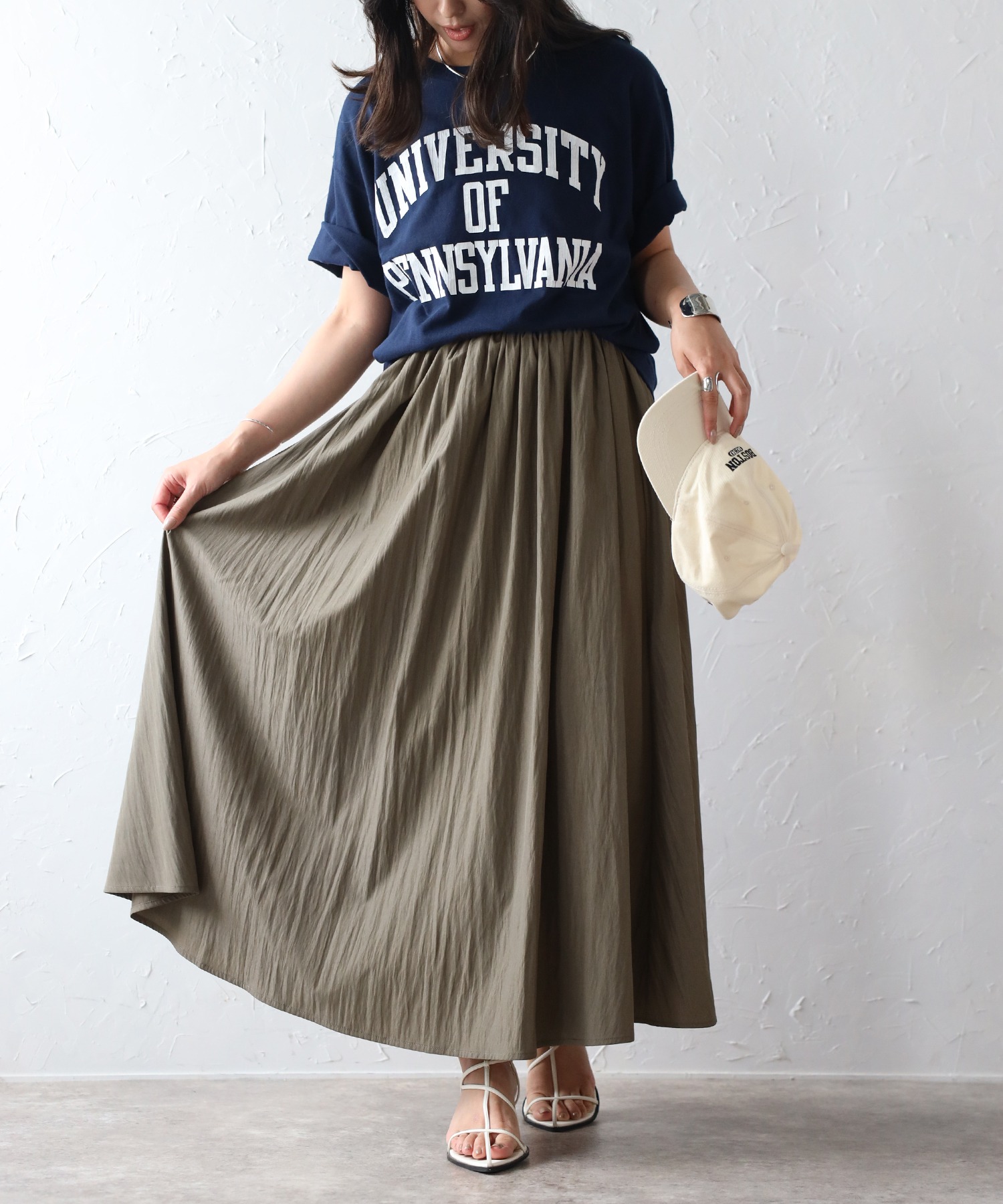 model：H158 着用サイズ：FREE
