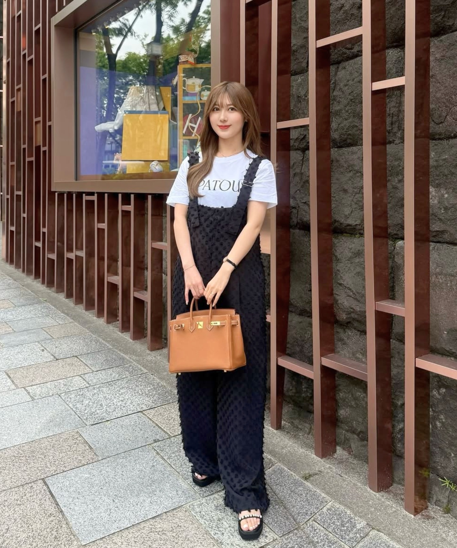 model：H155 着用サイズ：FREE
