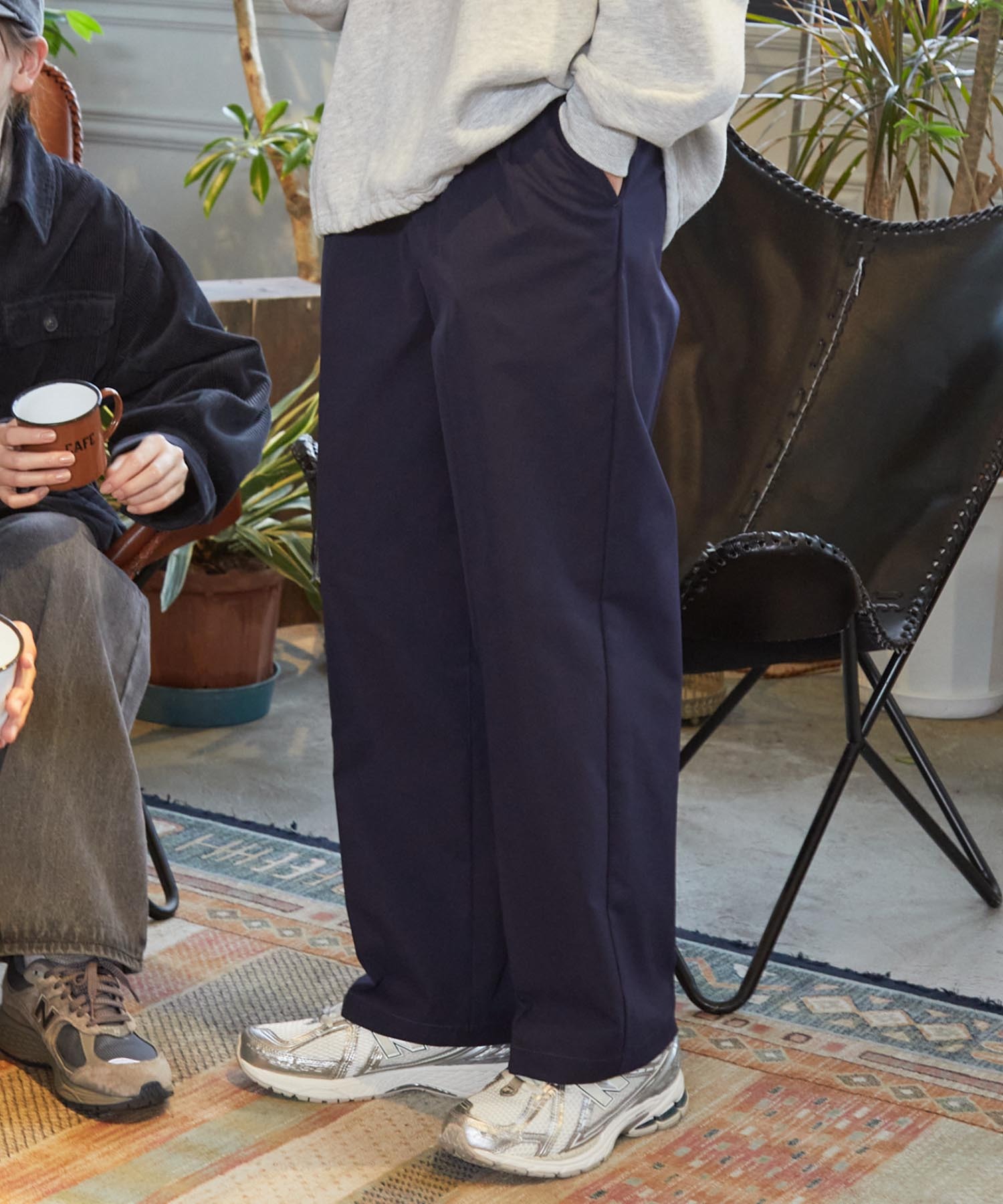 セットアップ対応】マルチファンクショナル ツータック ワイド