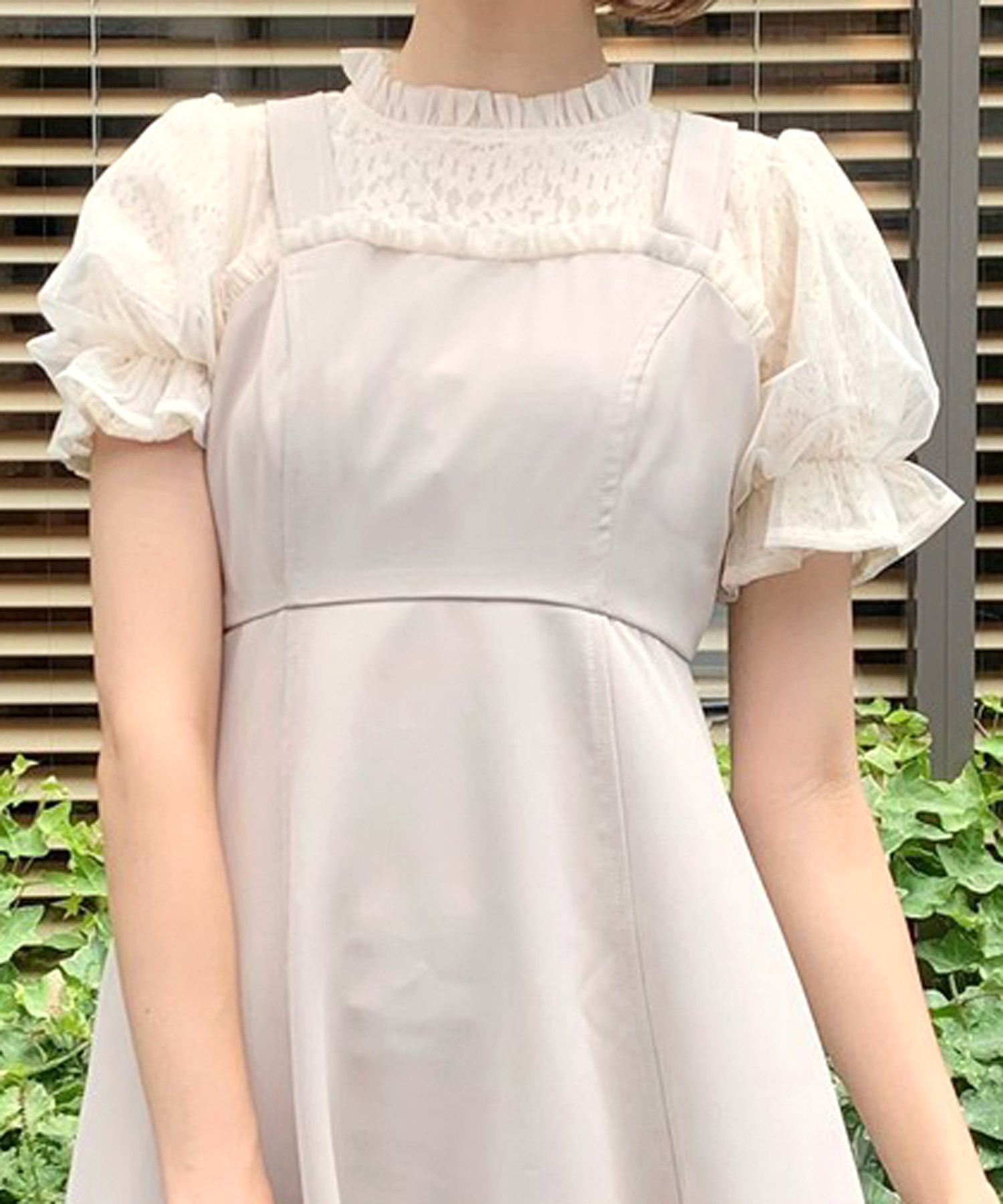 フラワーレースドッキングワンピース Titty Co Titty Co Online Store ティティーアンドコーオンラインストア