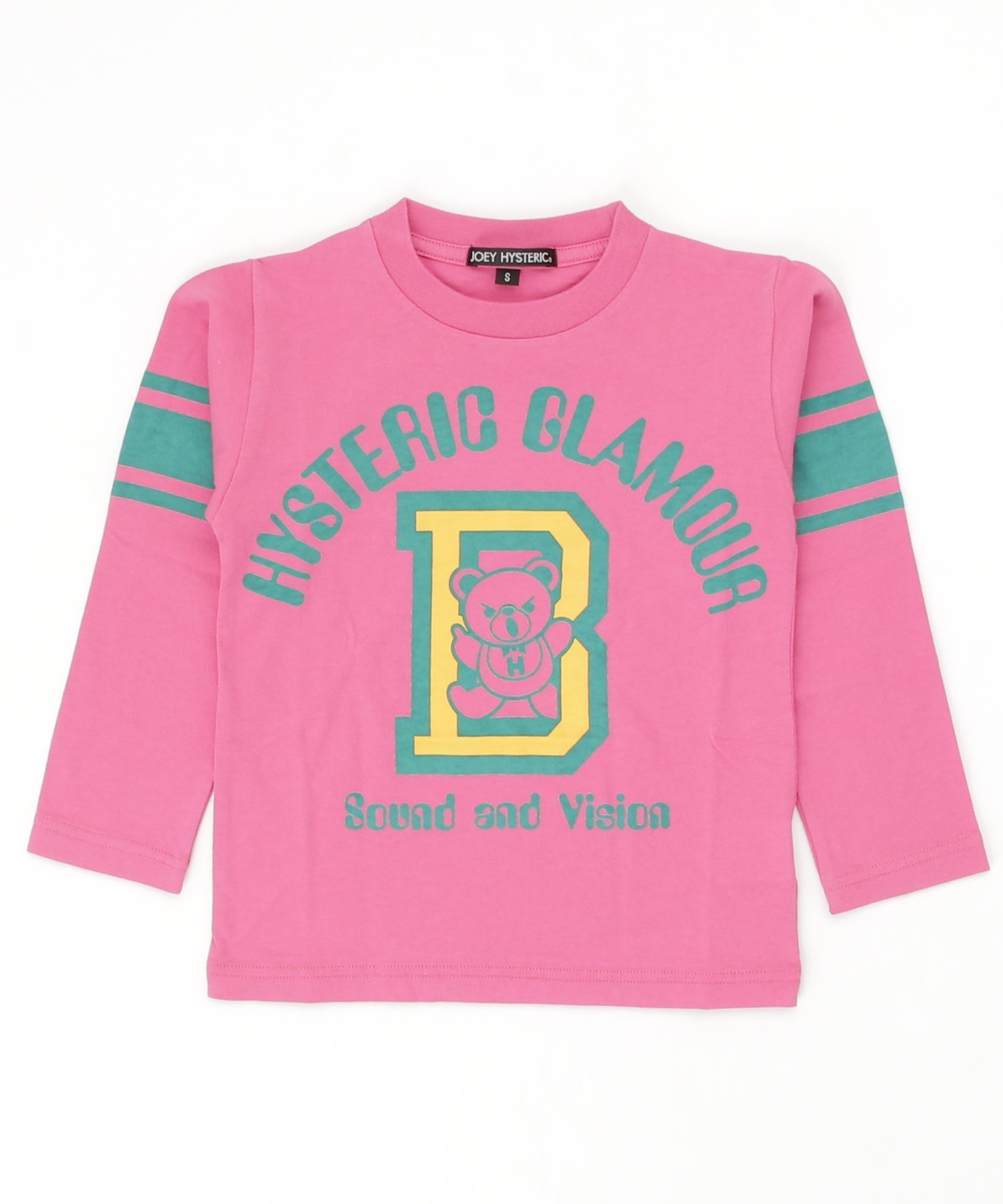 BABY COLLEGEプリントロングTシャツ JOEY HYSTERIC│HYSTERIC GLAMOUR ONLINE STORE ヒステリック グラマーオンラインストア