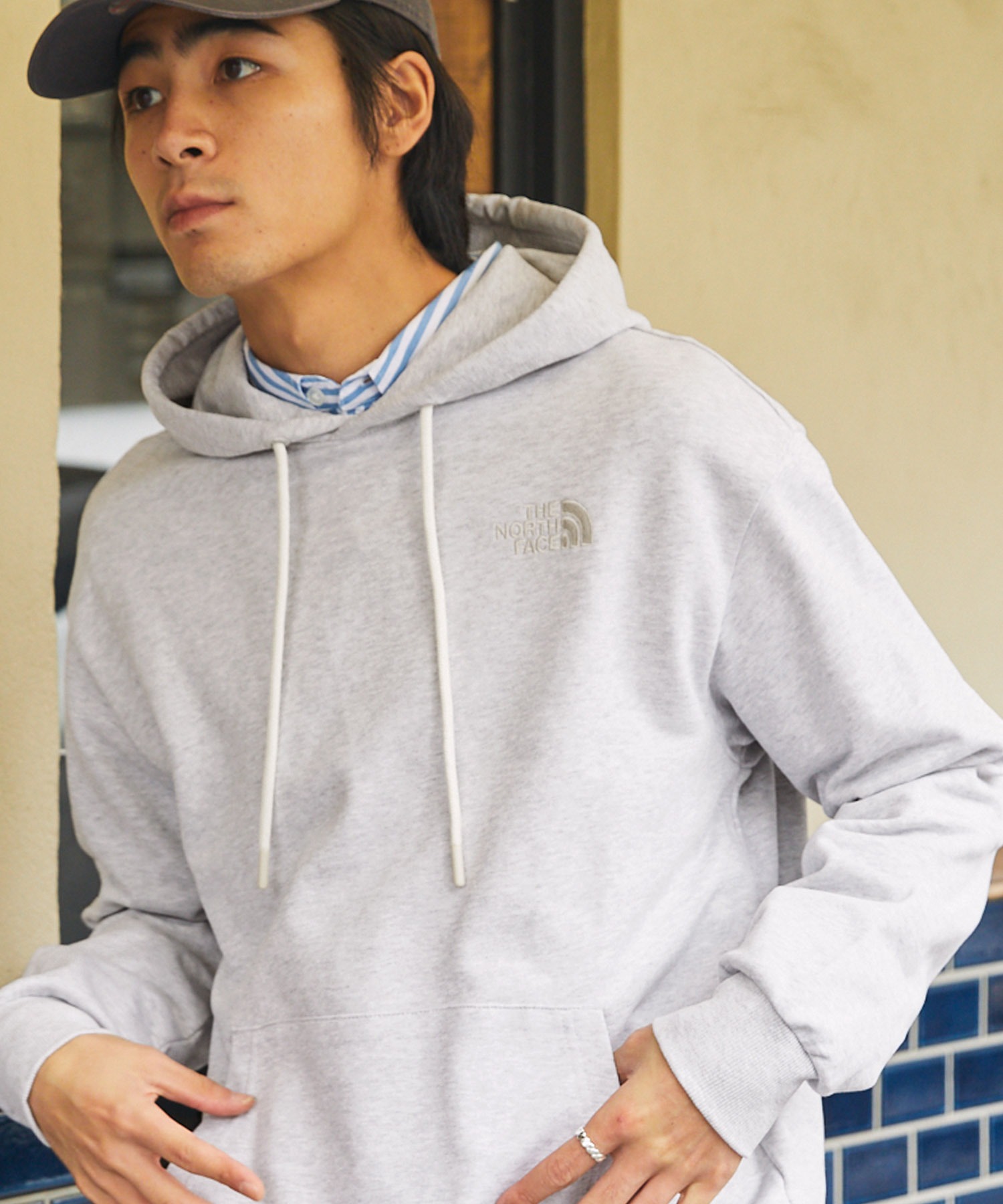 THE NORTH FACE/ザノースフェイス】 COTTON ESSENTIAL HOODIE