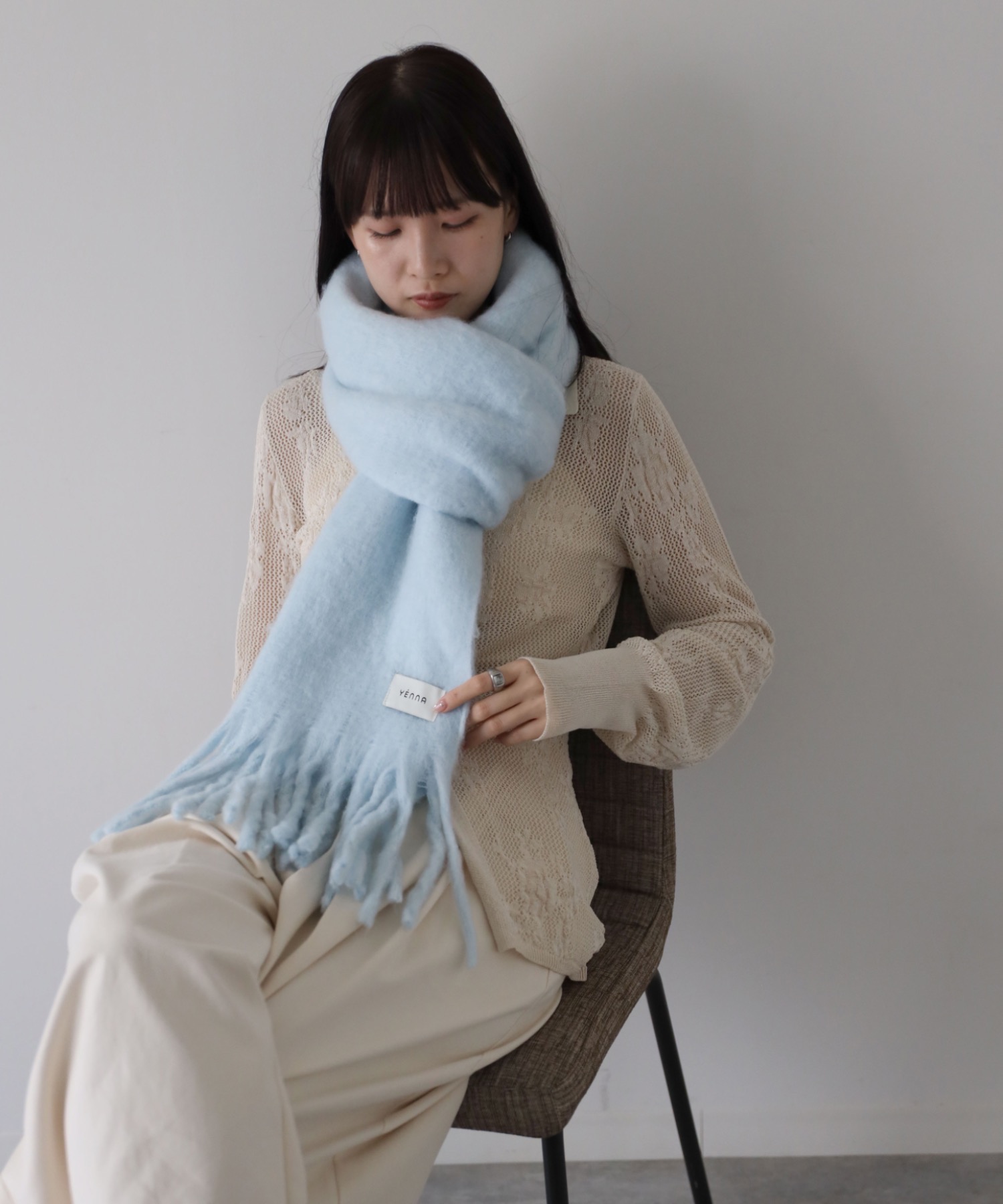 model：164cm. 着用サイズ：FREE