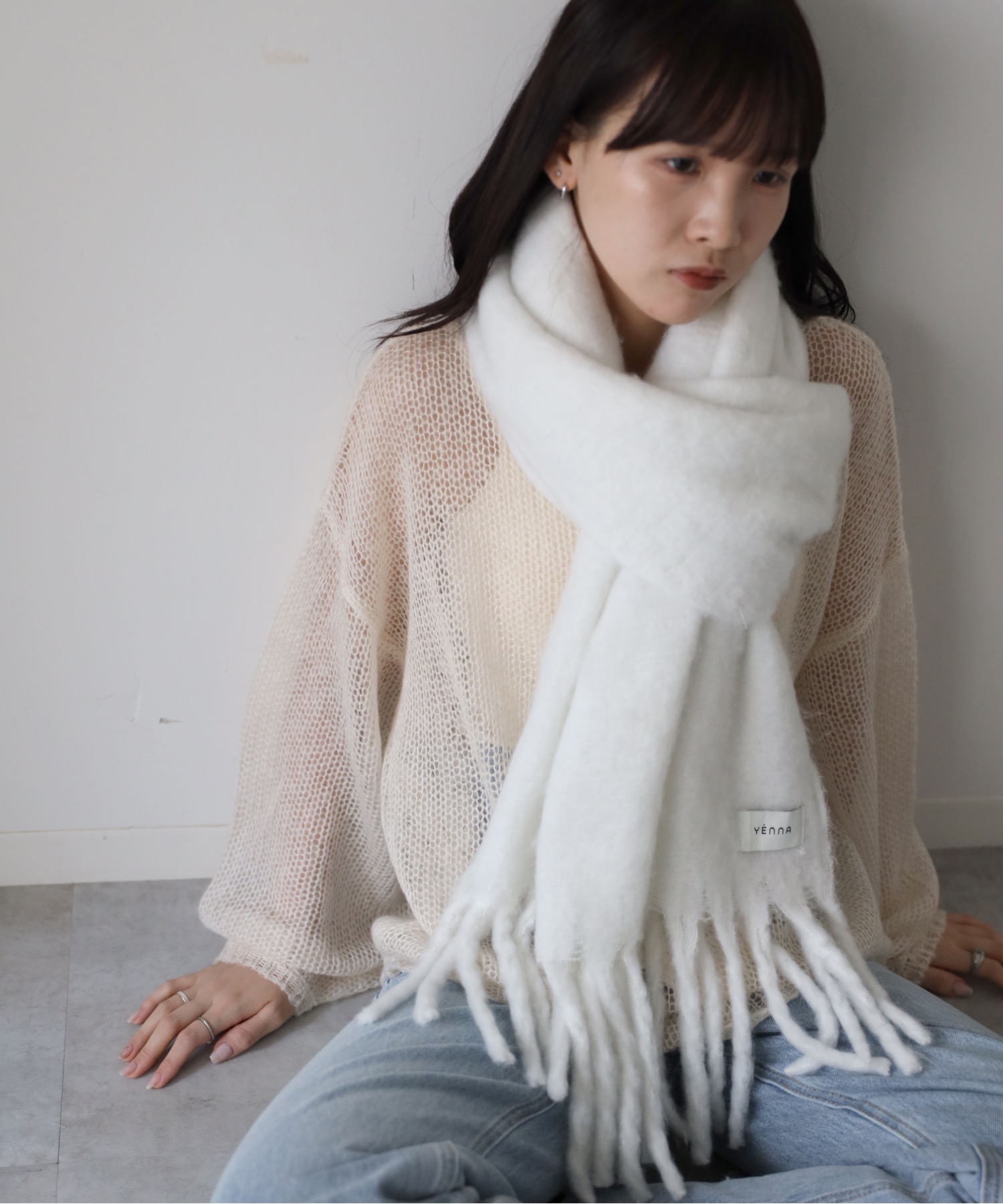 model：164cm. 着用サイズ：FREE
