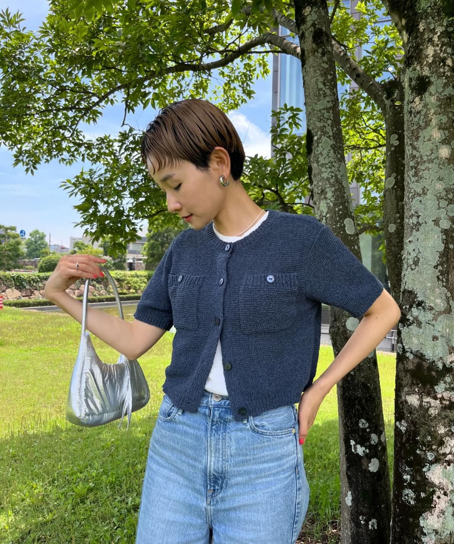 model：H161 着用サイズ：FREE