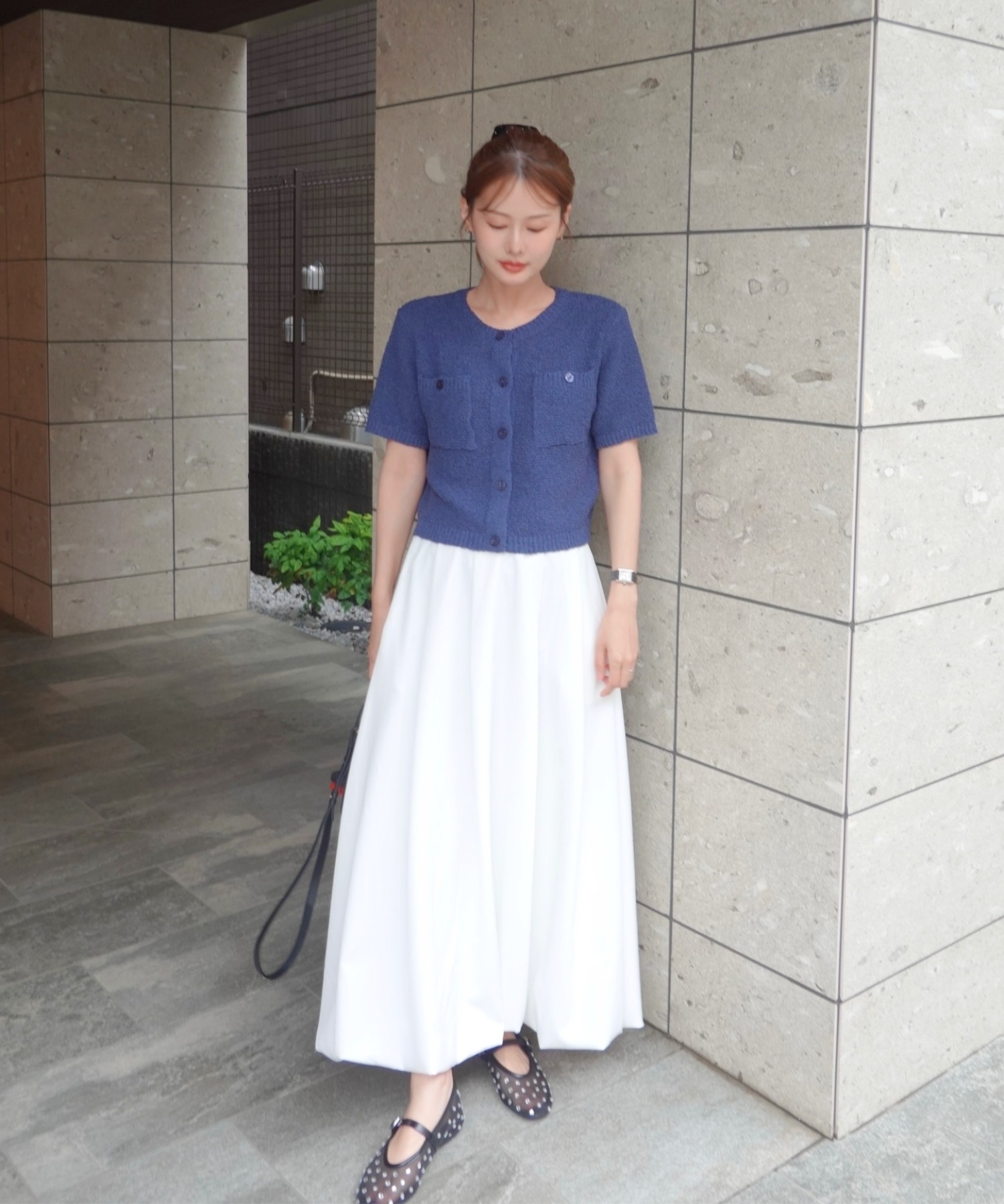 model：H158 着用サイズ：FREE