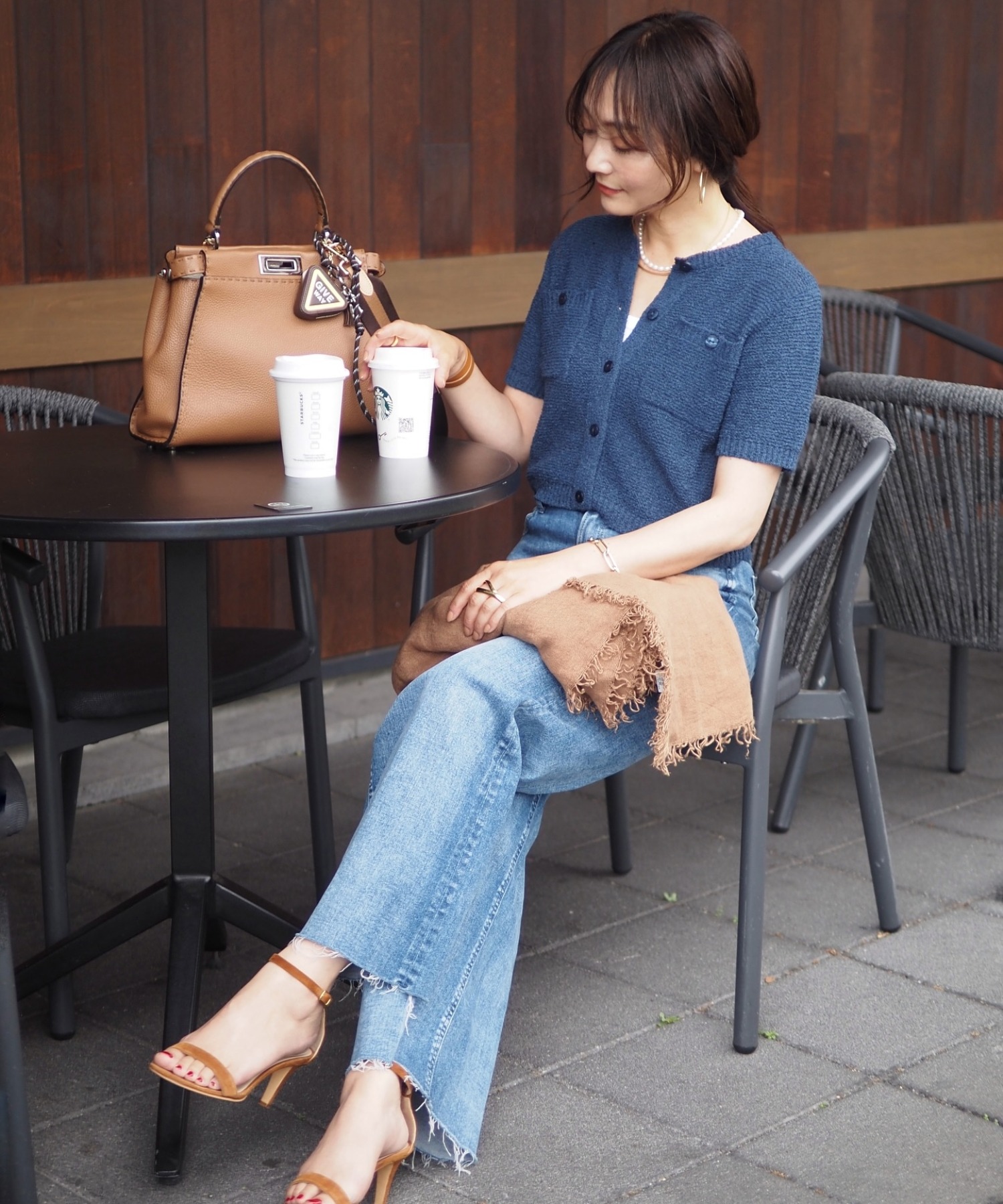 model：H154 着用サイズ：FREE