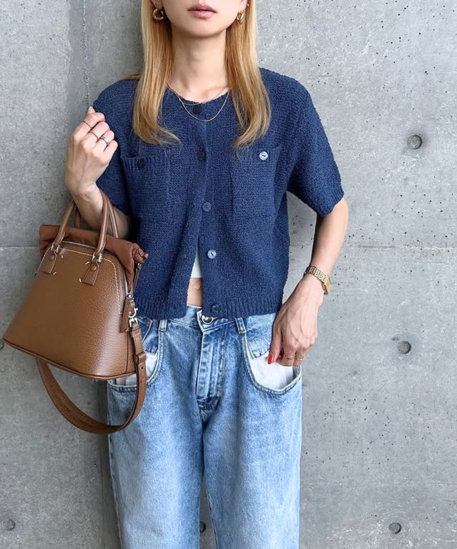 model：H152 着用サイズ：FREE