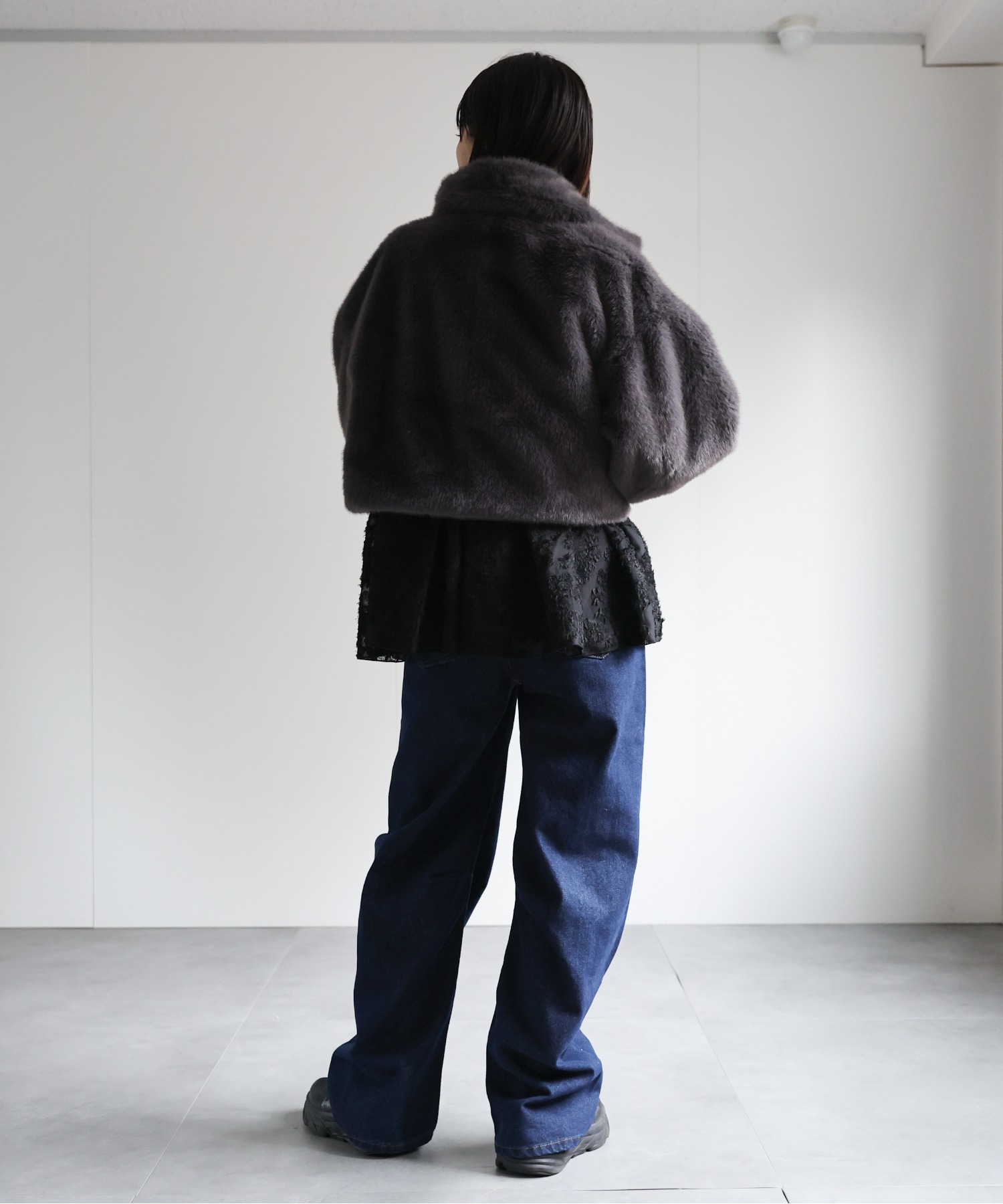model:162㎝　着用サイズ：FREE