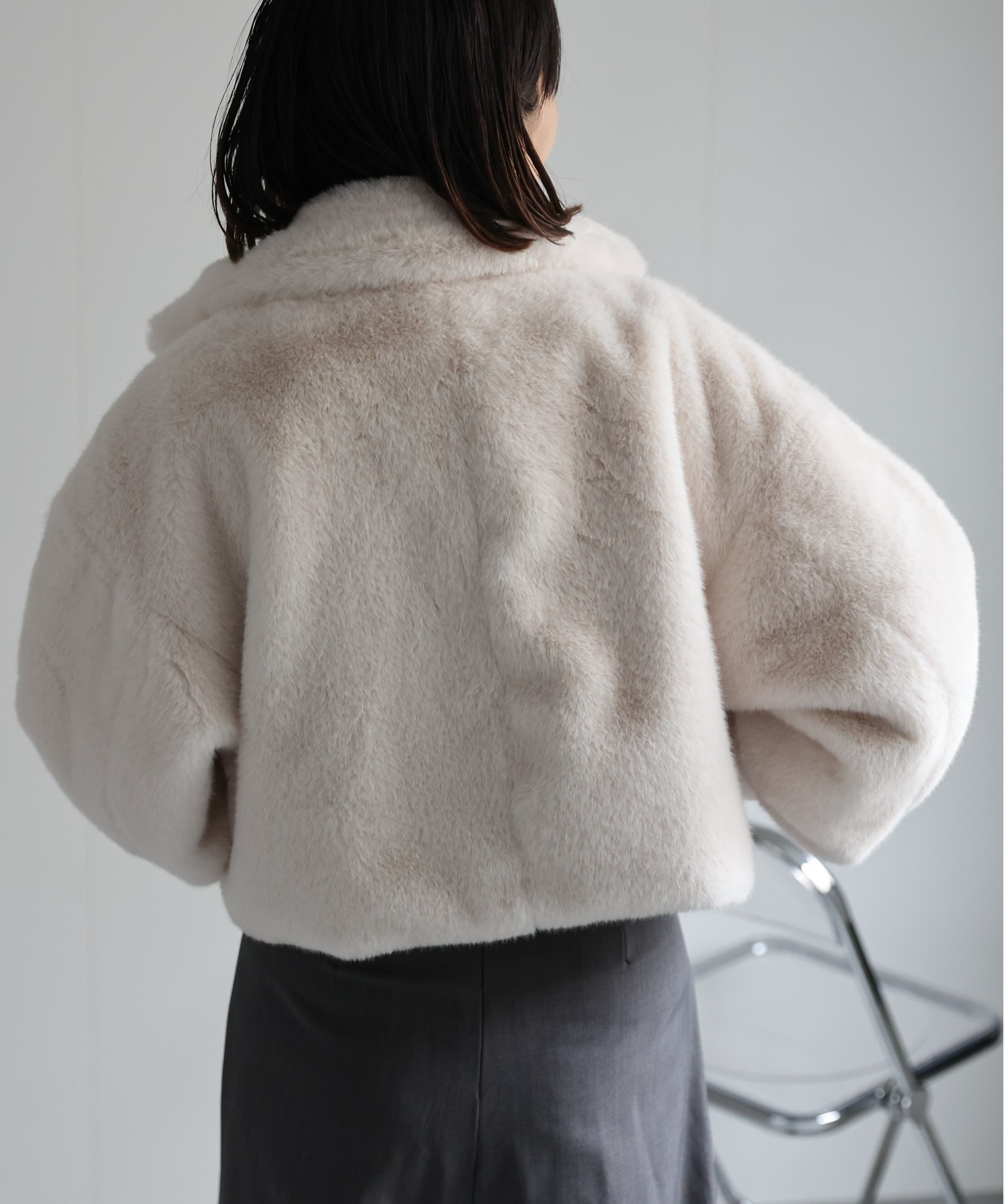 model:162㎝　着用サイズ：FREE