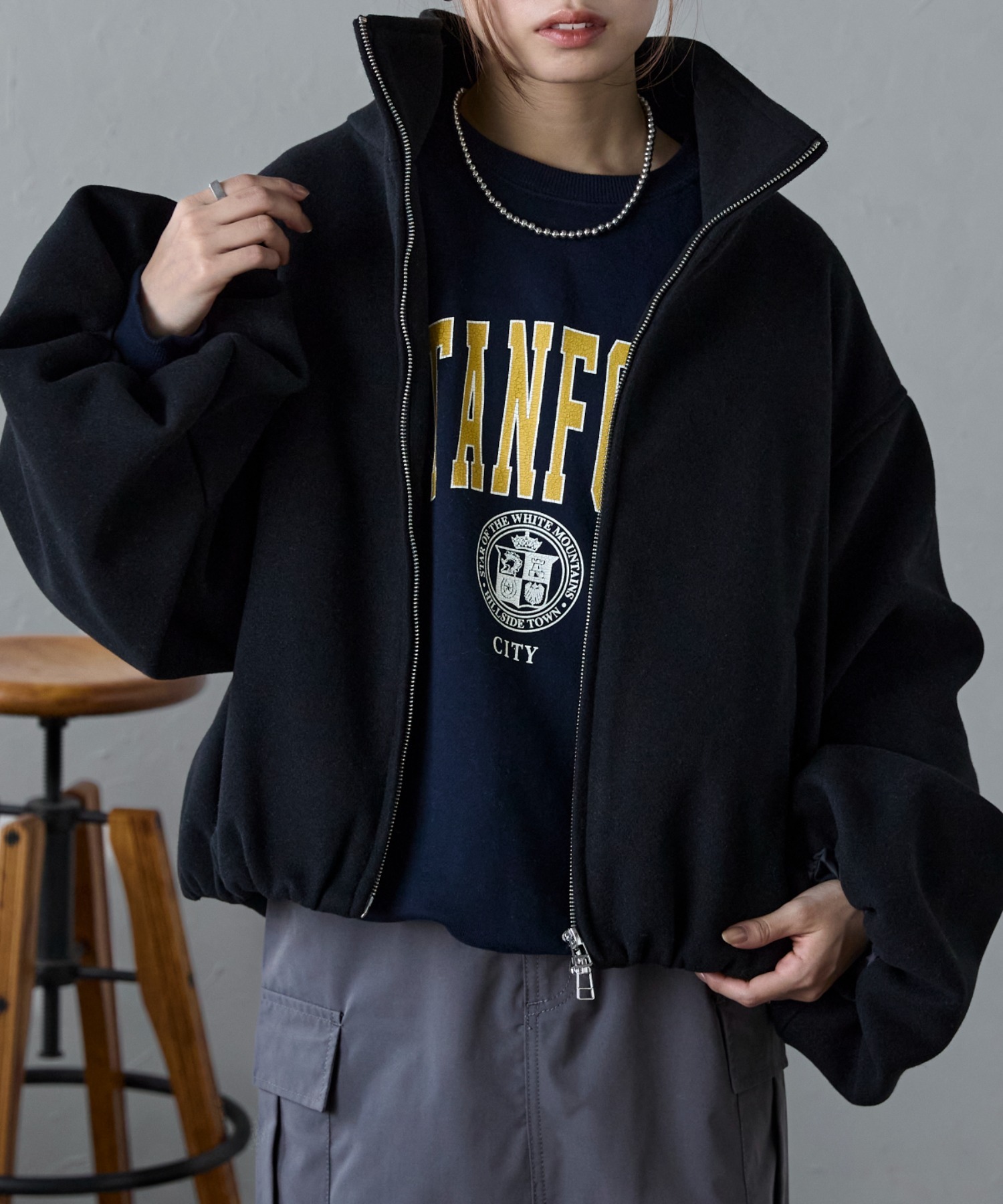 model:158cm 着用サイズ: FREE