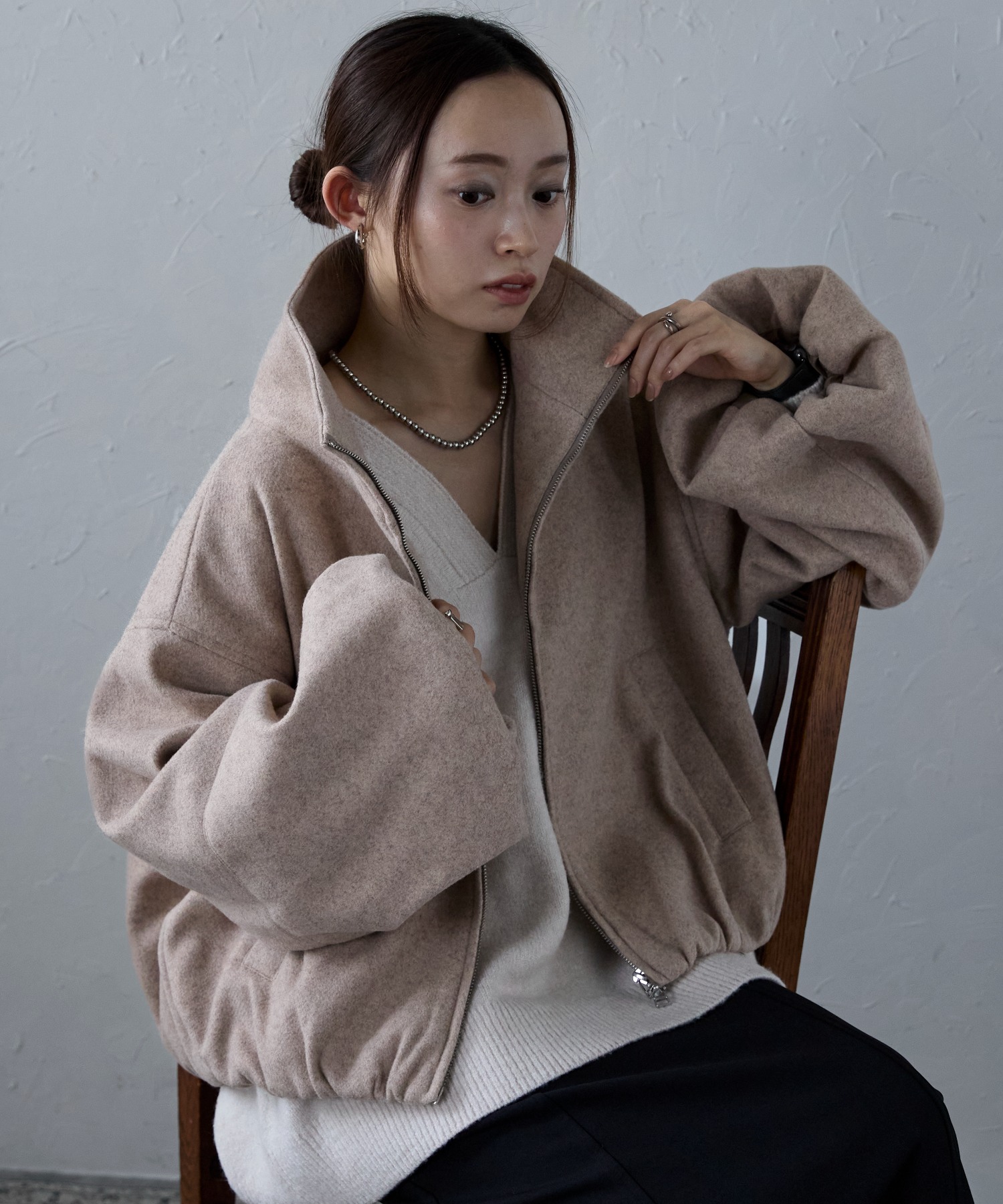 model:158cm 着用サイズ: FREE