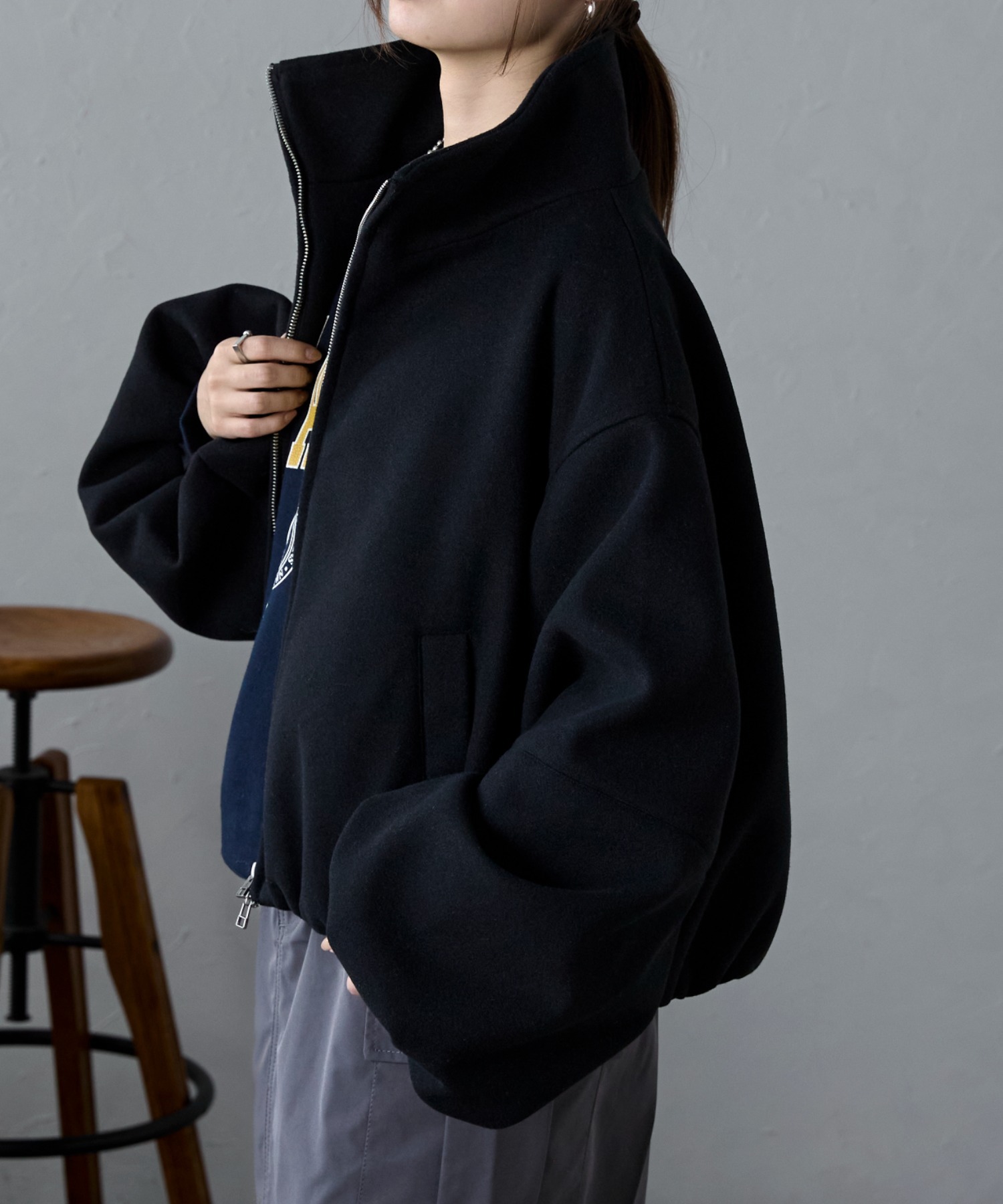 model:158cm 着用サイズ: FREE