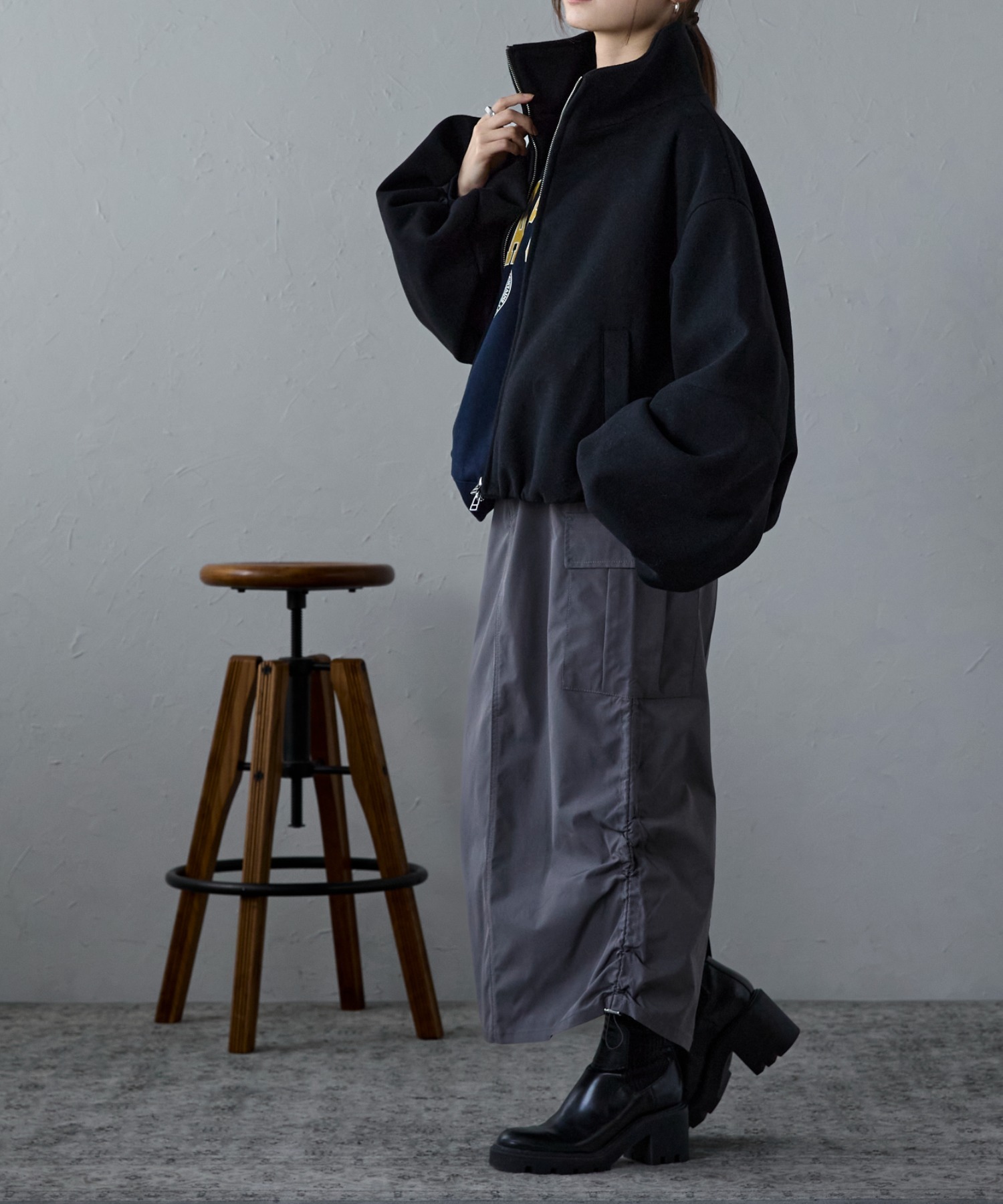 model:158cm 着用サイズ: FREE