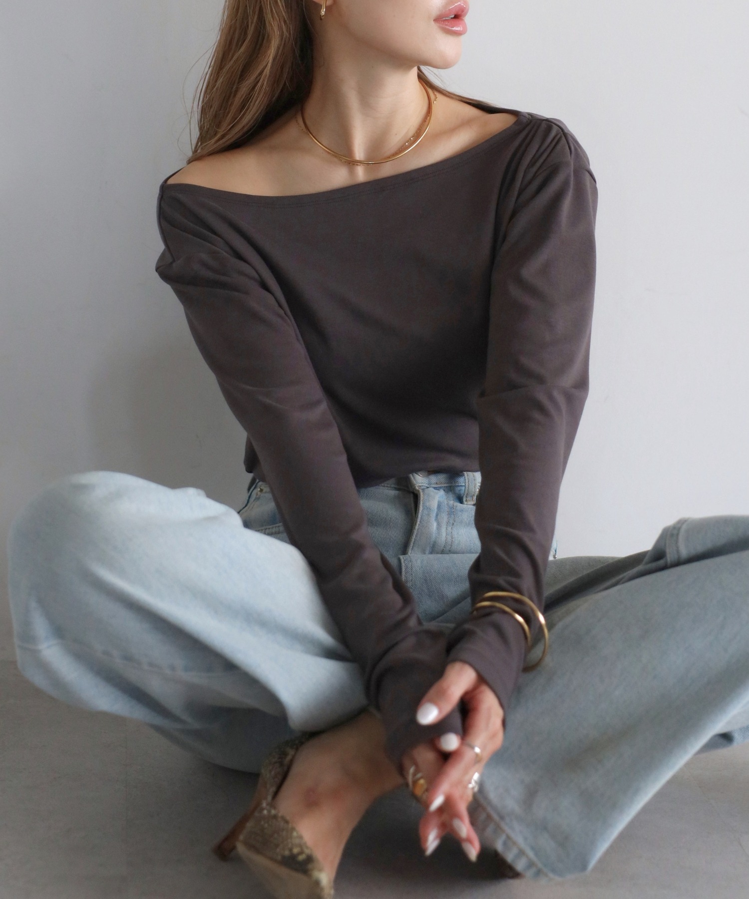 model:H165 着用サイズ:FREE