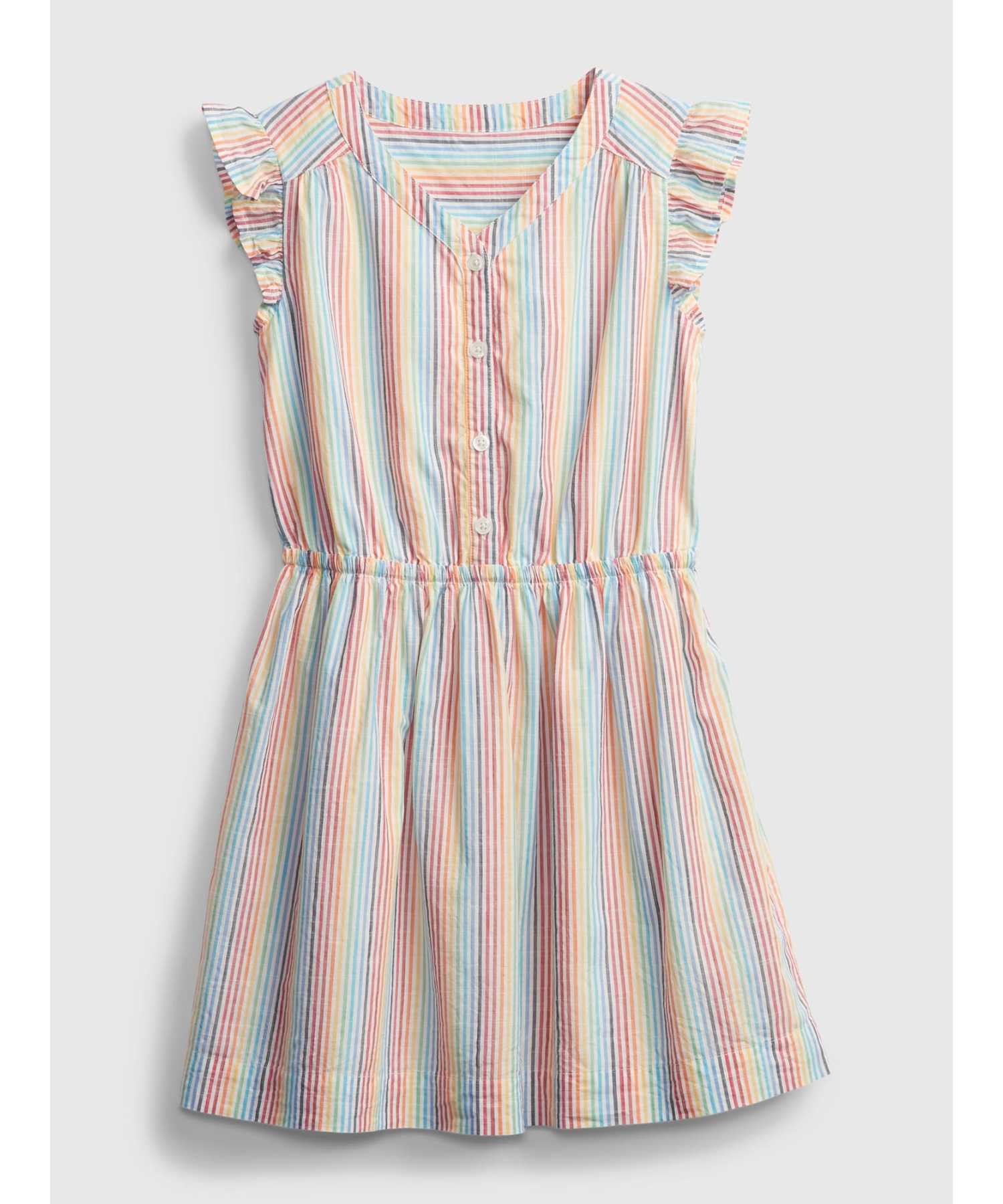 レインボーストライプワンピース キッズ お買い得 レインボーストライプワンピース キッズ お買い得