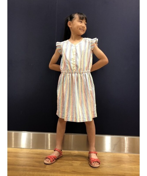 Gapレインボーストライプワンピース キッズ 85 以上節約