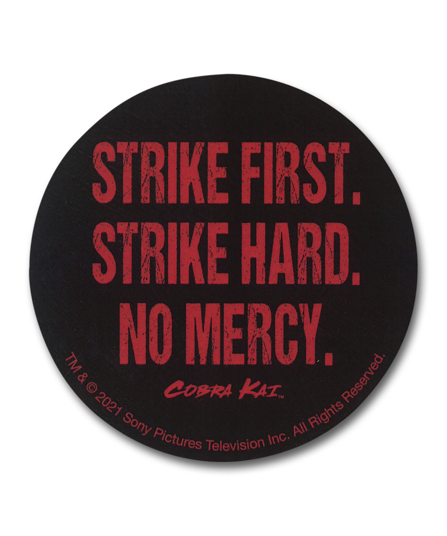 Cobra Kai コブラ会 No Mercy ステッカー Frostsfireplaces Co Uk