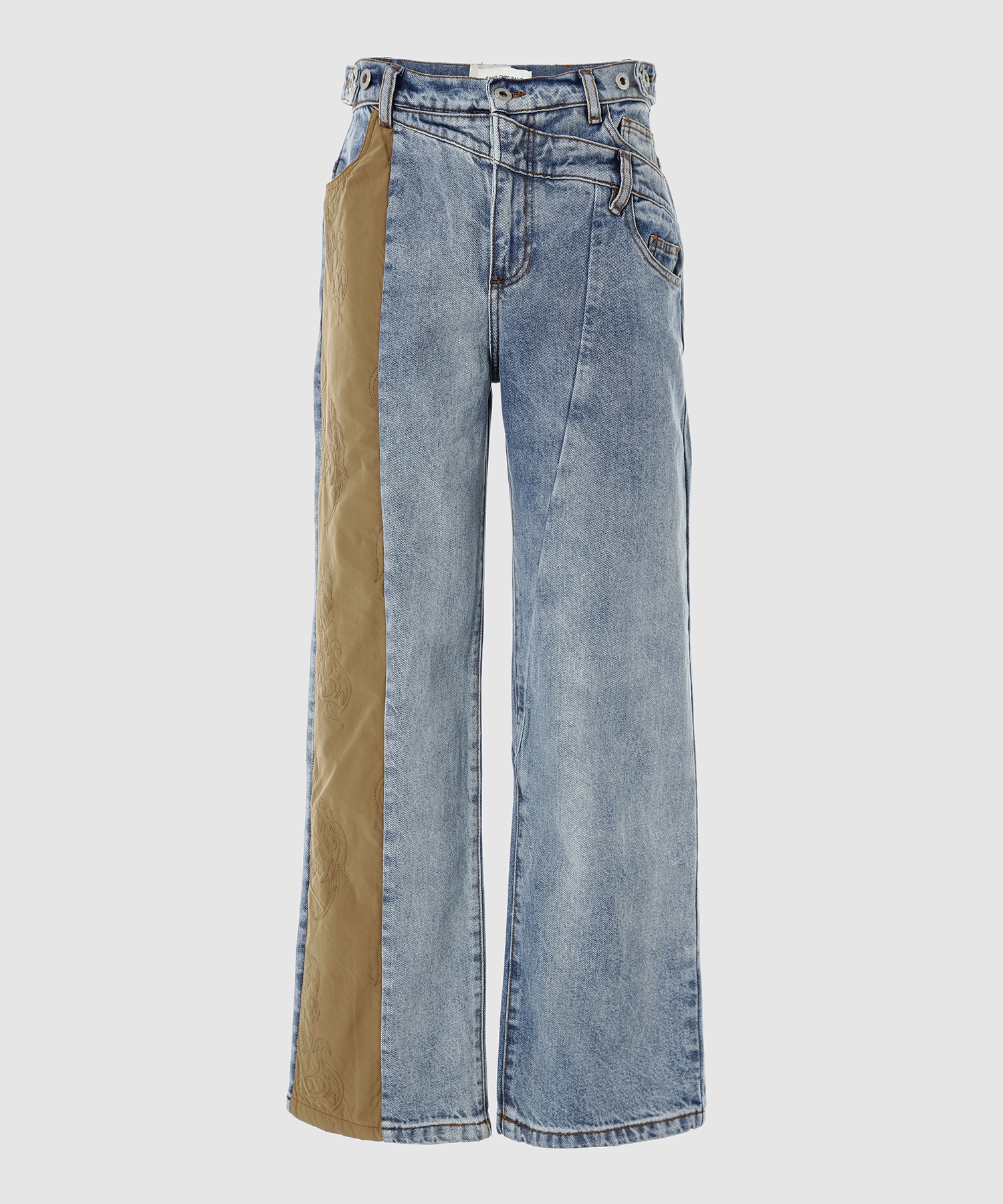 再×14入荷 FENG CHEN WANG (フェンチェンワン) Panelled Jeans