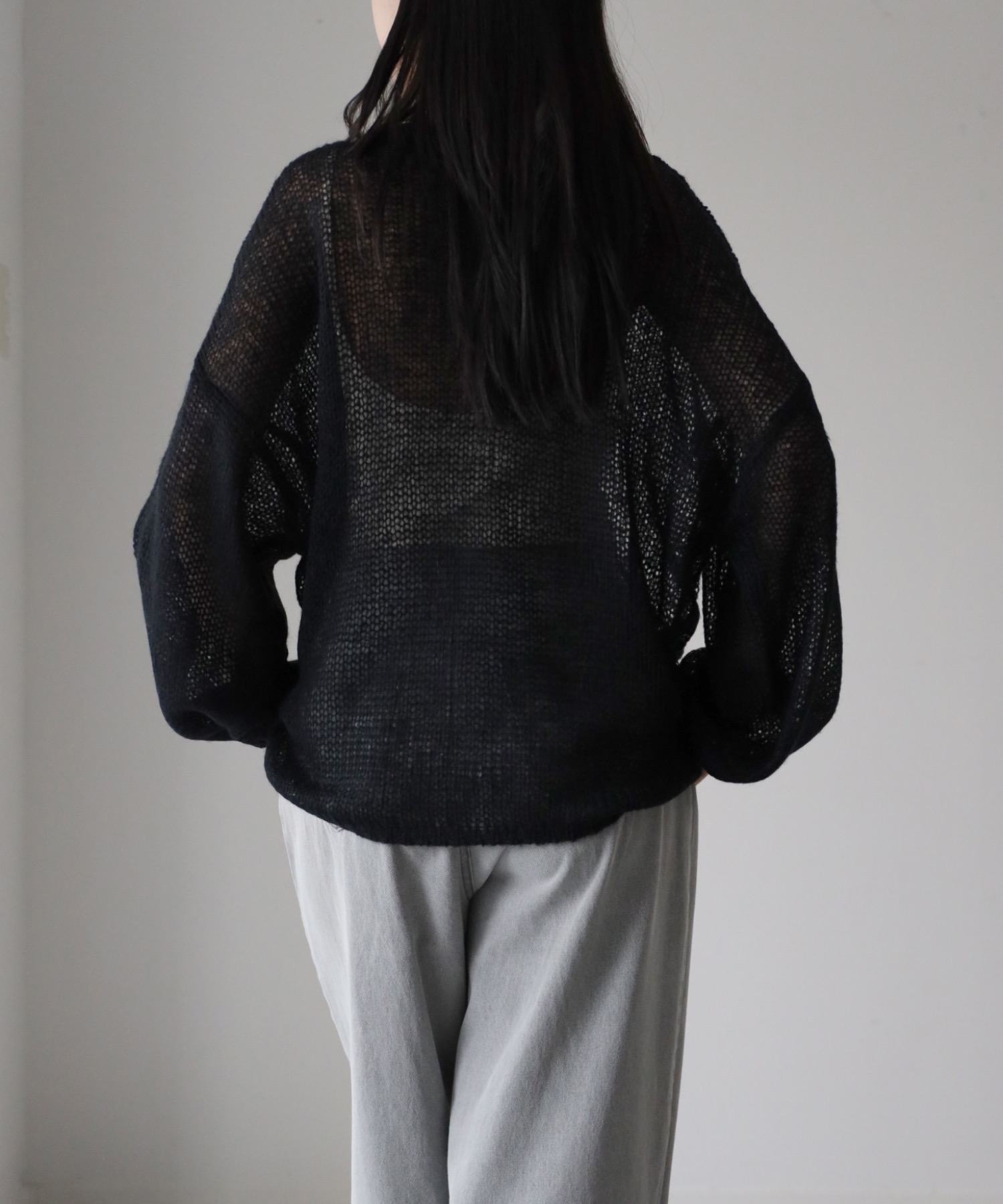 model：164cm. 着用サイズ：FREE
