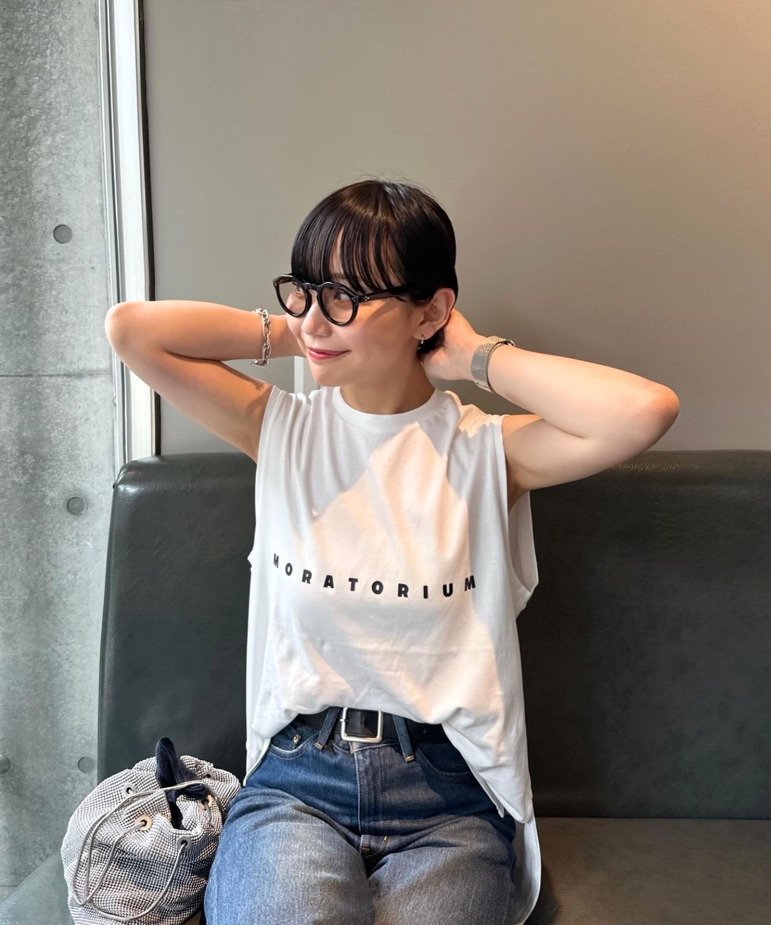 model：H160 着用サイズ：FREE
