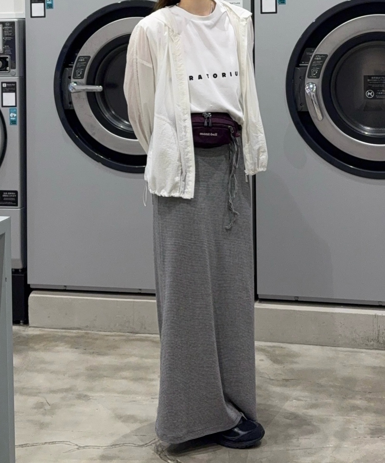 model：H155 着用サイズ：FREE