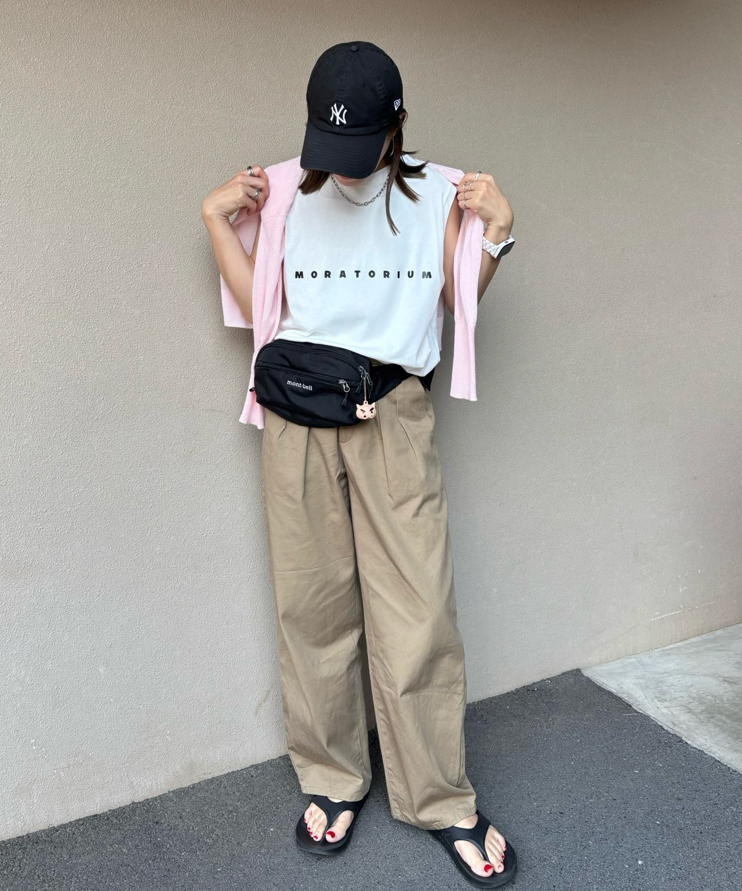 model：H156 着用サイズ：FREE