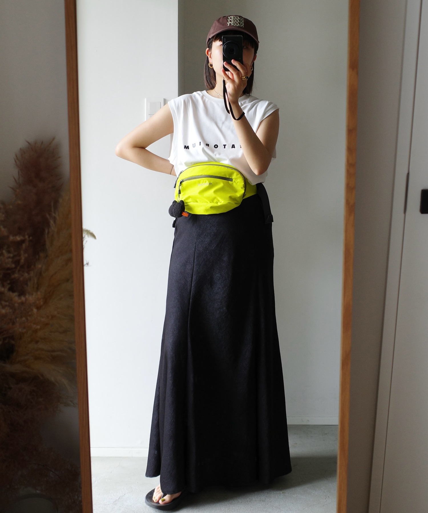 model：H158 着用サイズ：FREE