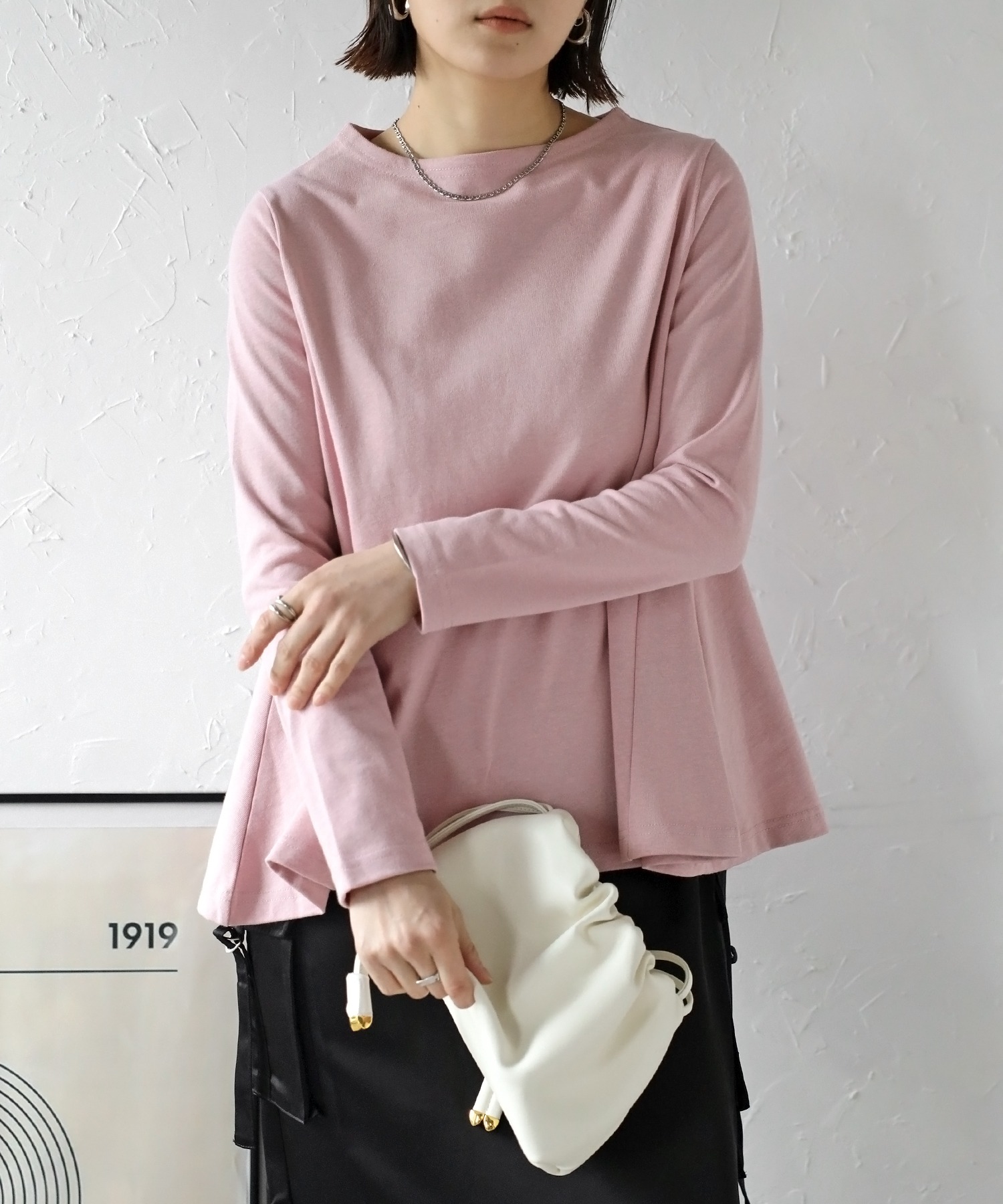 model：H163 着用サイズ：FREE