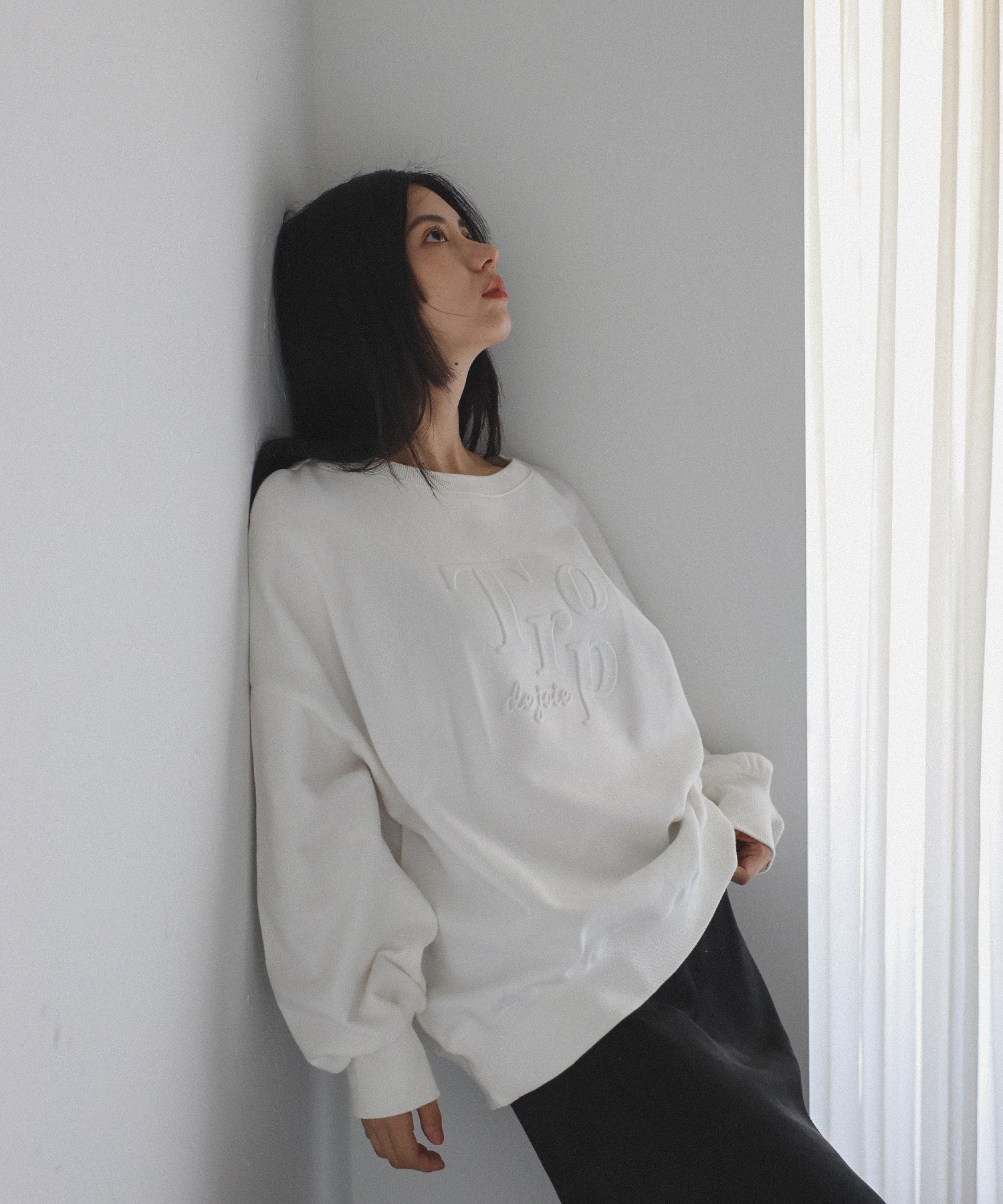 model：H160 着用サイズ：FREE