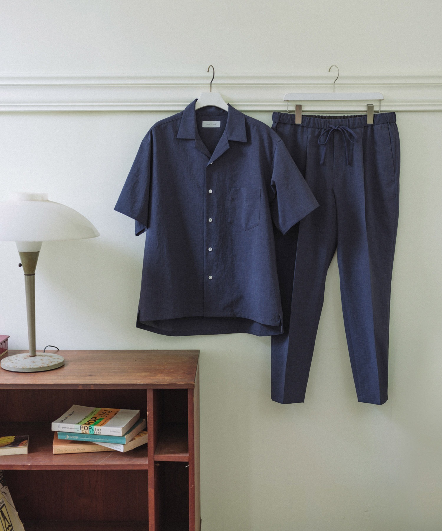 RIRANCHA】セットアップ / オープンカラーシャツ & スラックス / 接触