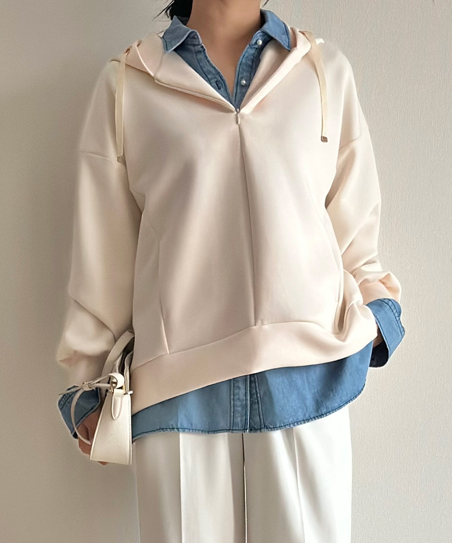 抜け感！】ダンボールフロント2wayフーディ― Emma Taylor│STYLEDOOR