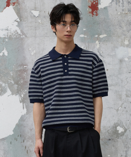 Коларботанс‑трайп лайф хаффнит [Navy]