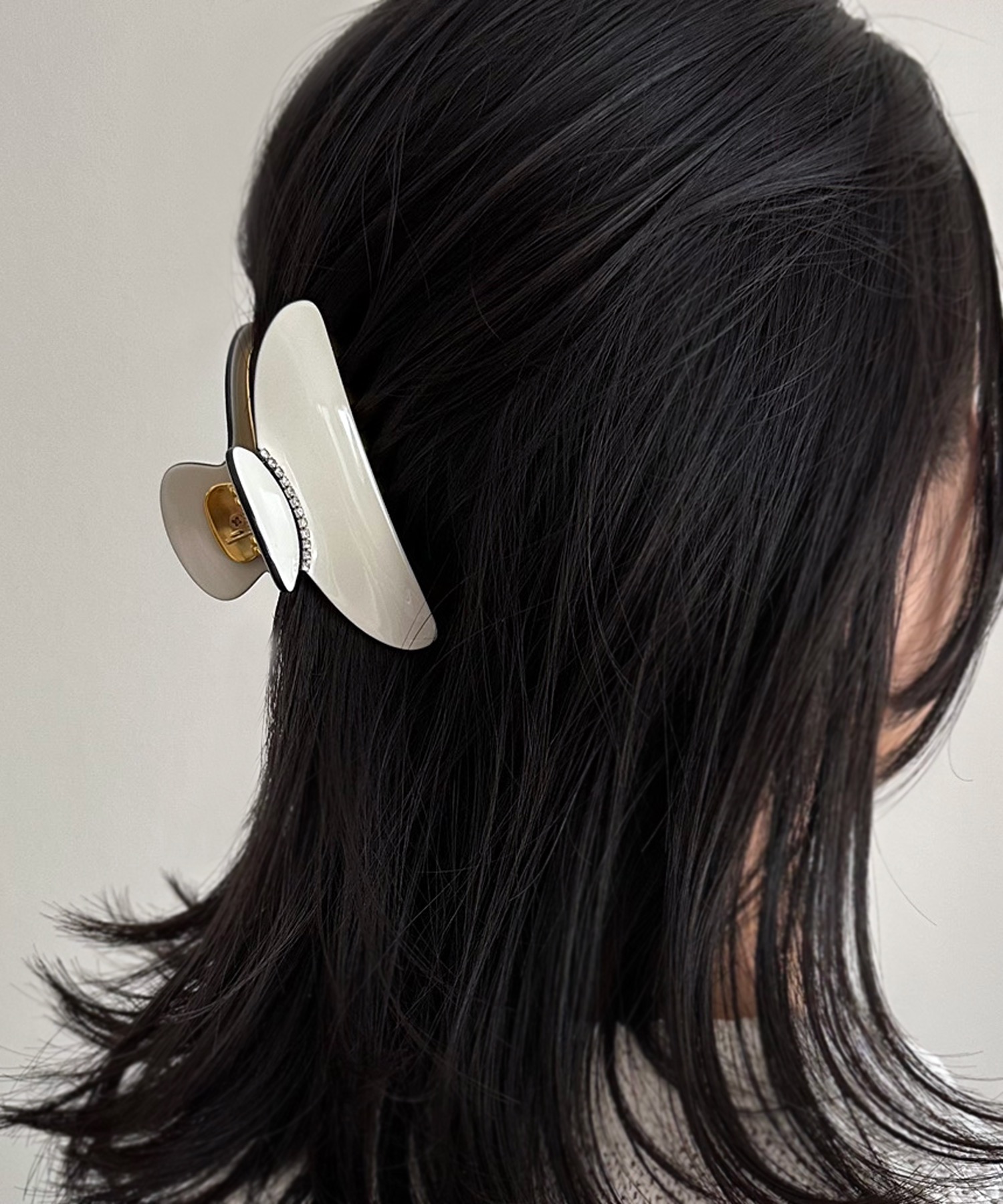 バイカラーポイントストーンヘアクリップ Emma Taylor│STYLEDOOR