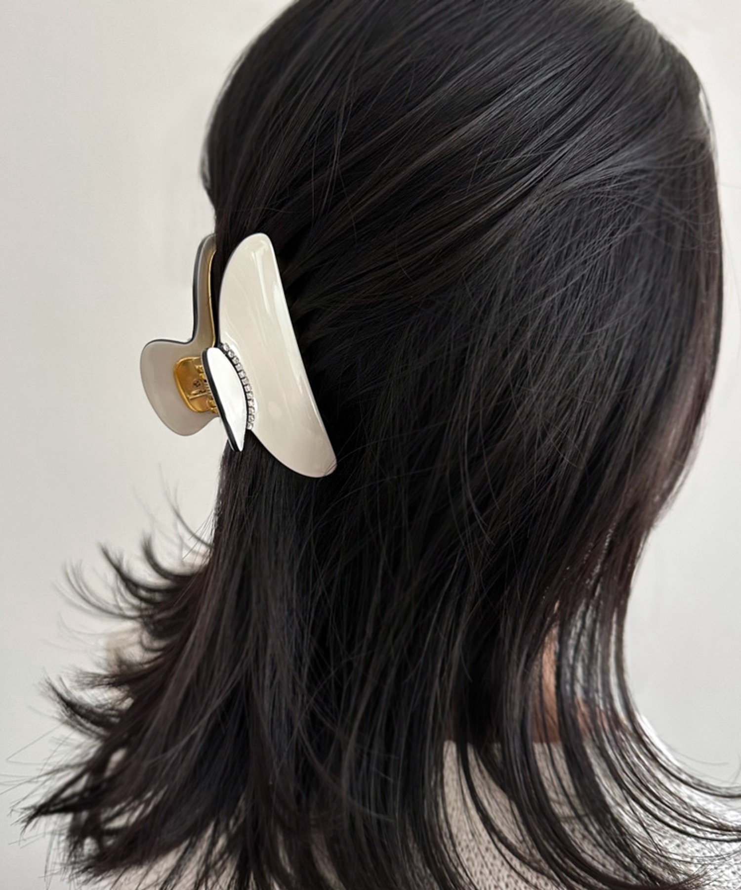 バイカラーポイントストーンヘアクリップ Emma Taylor│STYLEDOOR