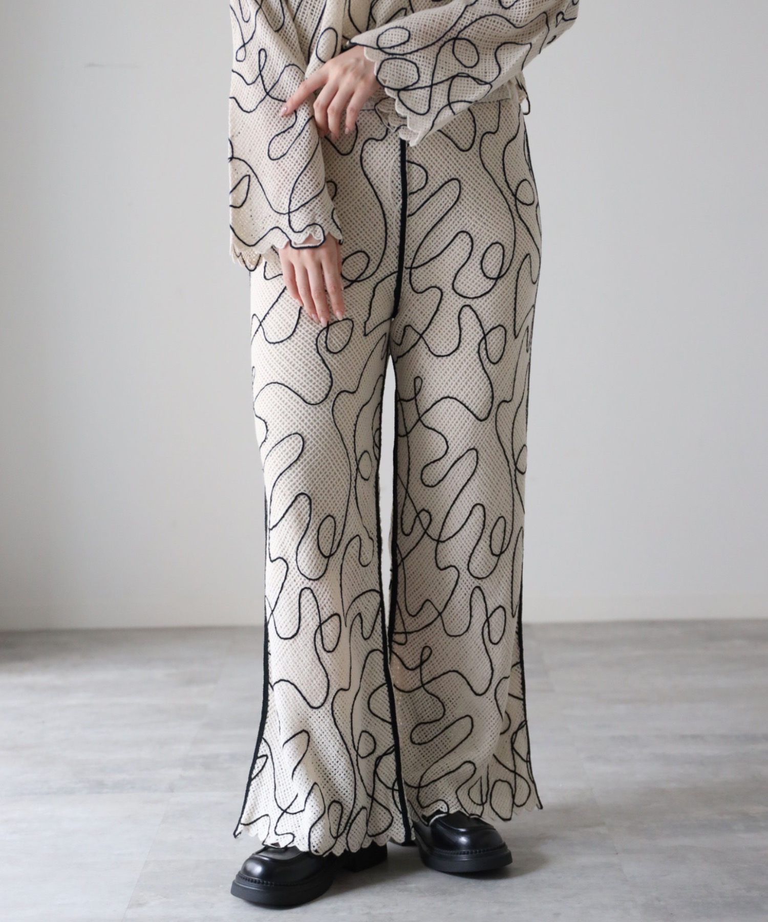 model：164cm. 着用サイズ：FREE