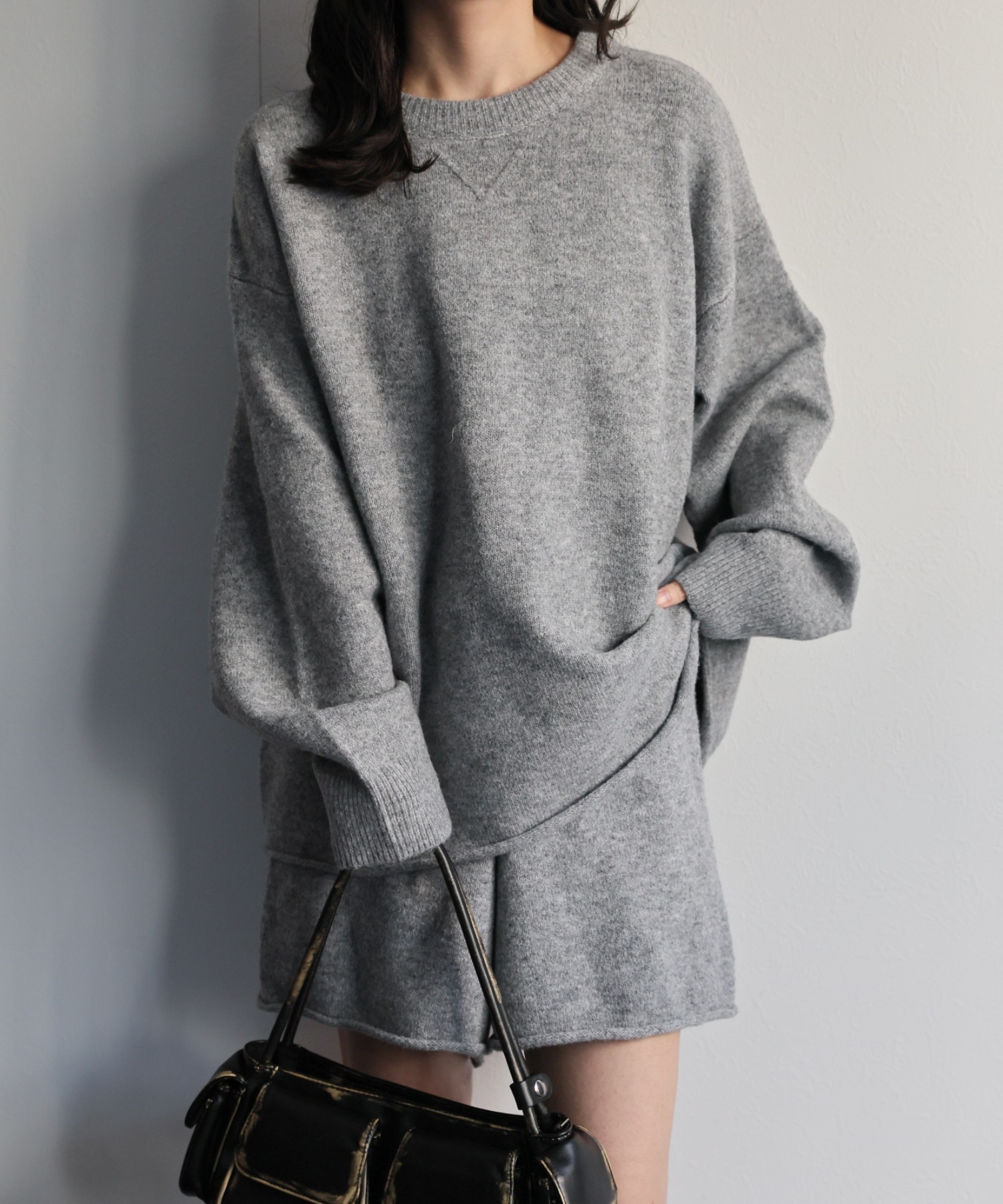 model：156cm 着用サイズ：FREE